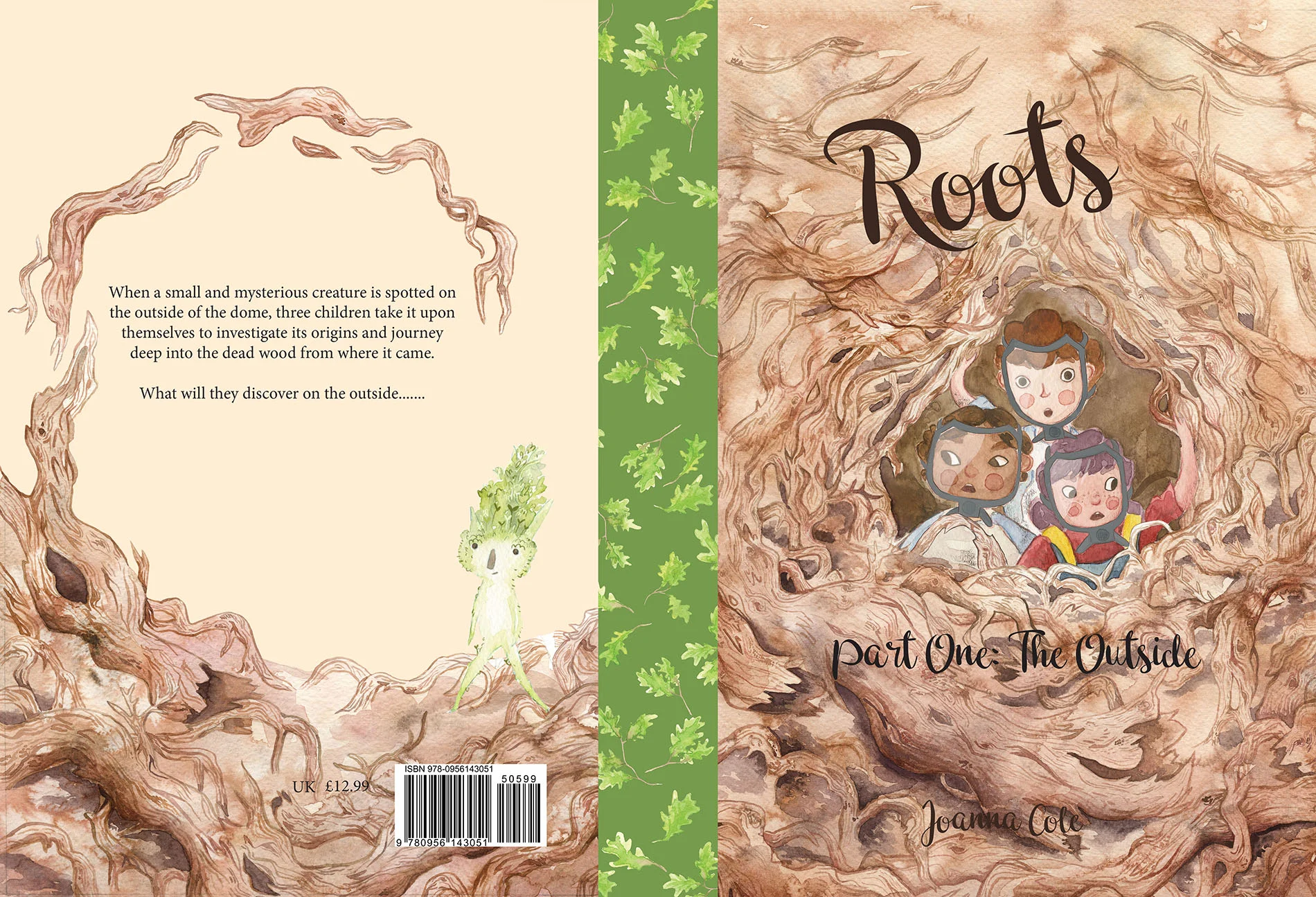 Book jacket for Roots, Part One: The Outside