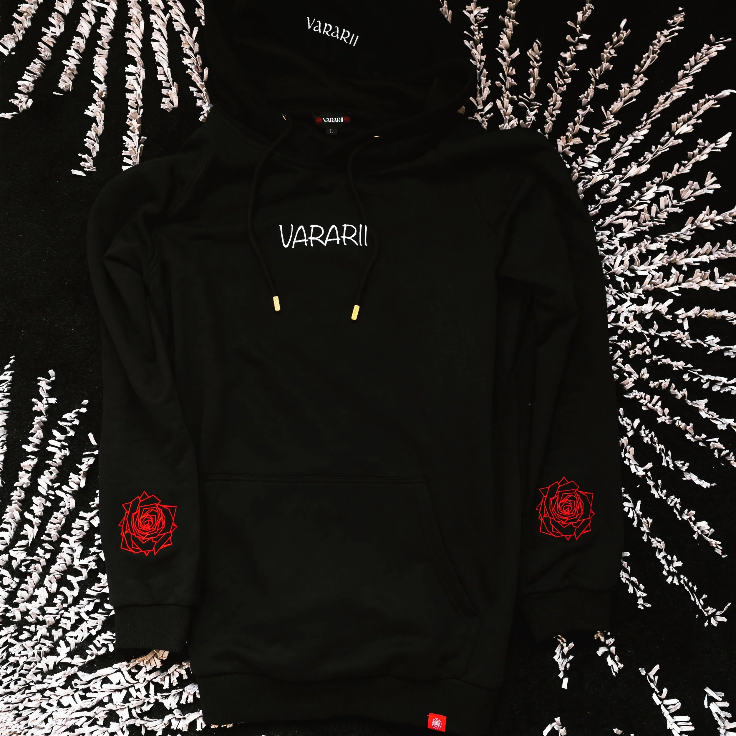 Black/Red Vararii Hoodie