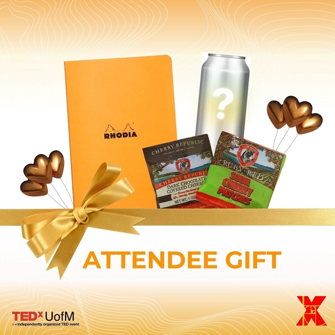 🎁 We have prepared a small gift for the attendees through coordination with some of our partners. You can receive it on your way back from enjoying our TED Talk Conference. We hope that the night of Friday, 2/9, will be remembered as an even more wo