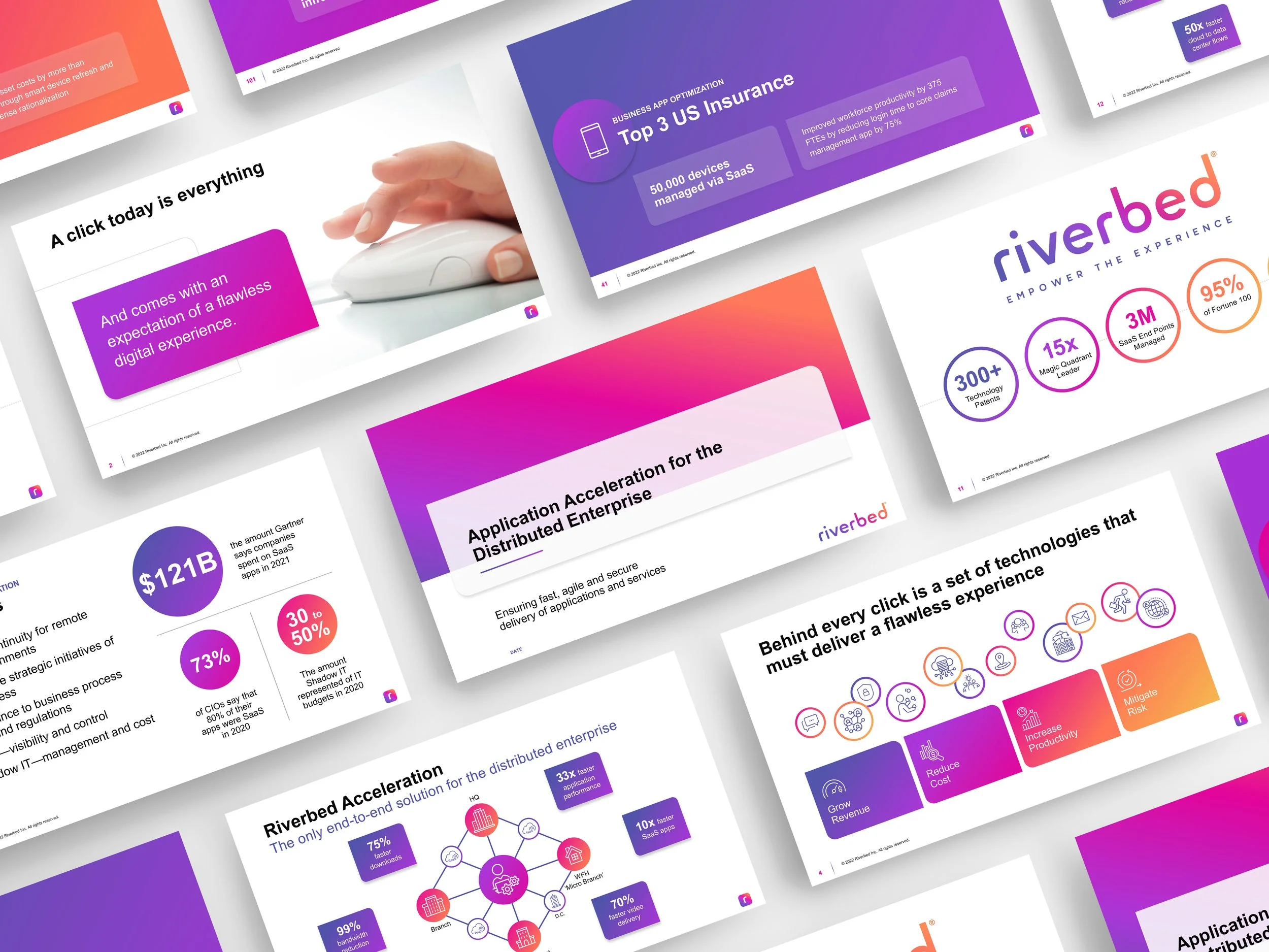 Riverbed PPT screens