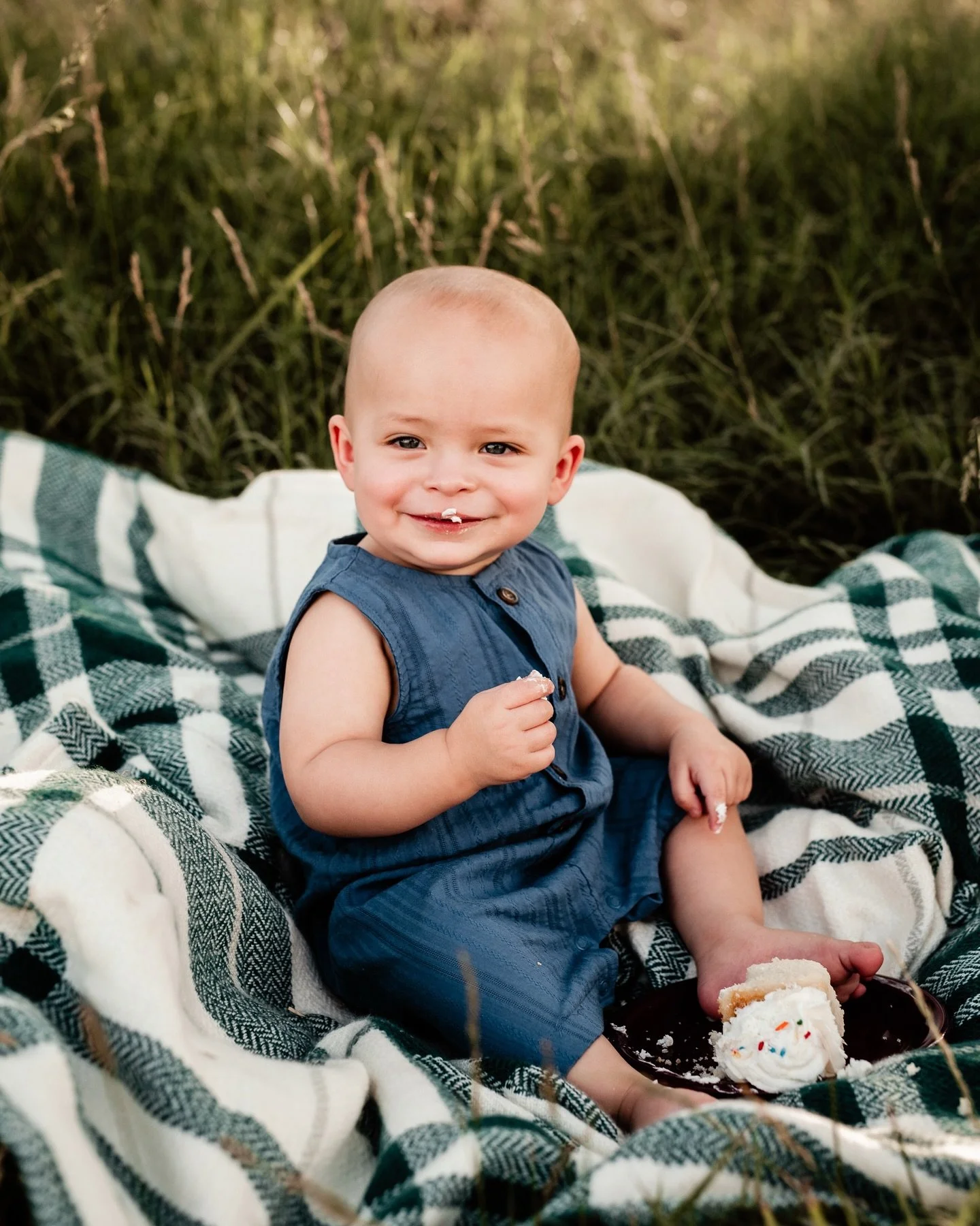 I just love how summery and fun this sweet 1-Year Milestone session is! This little guy never stops smiling!