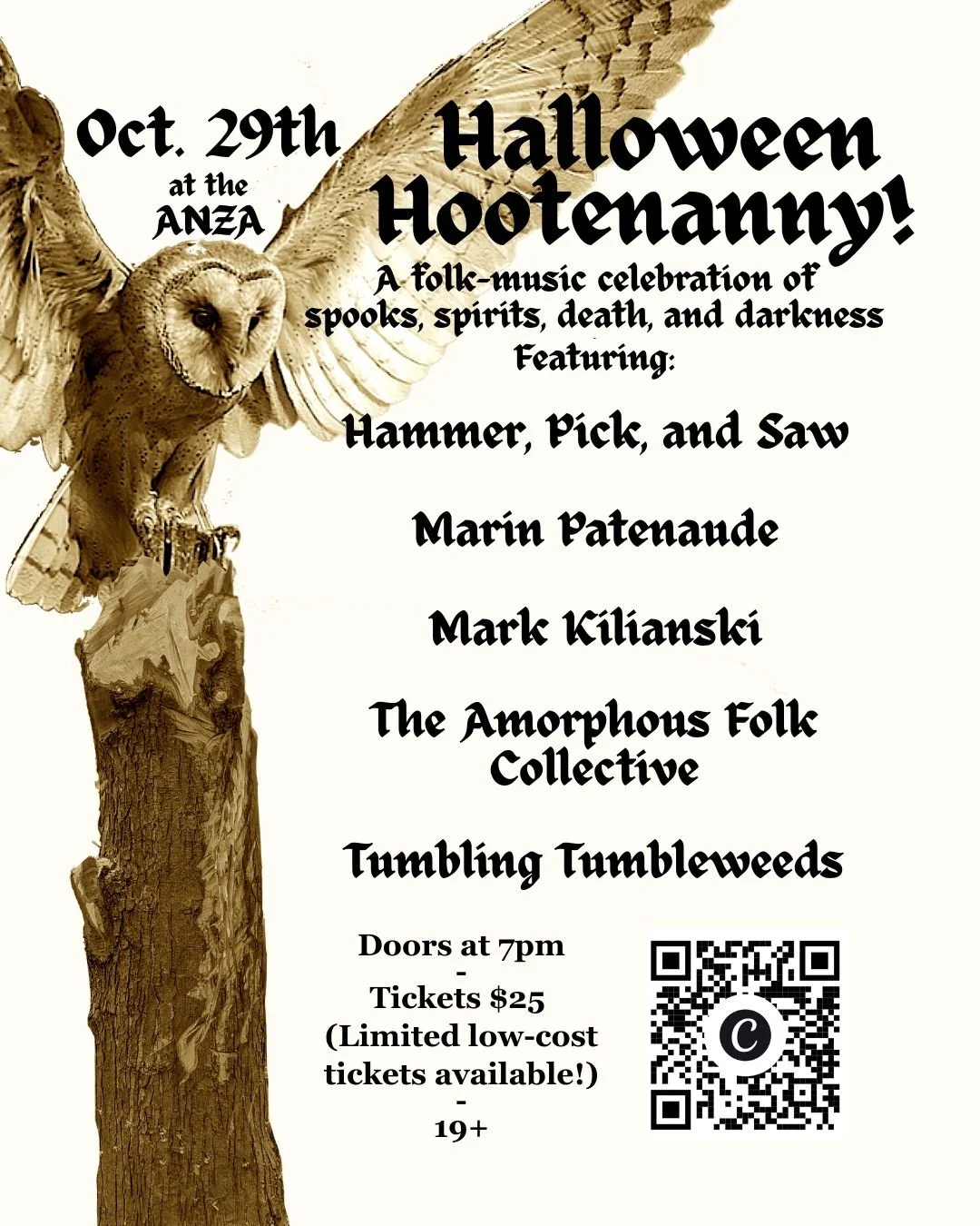 Halloween Hootenanny!