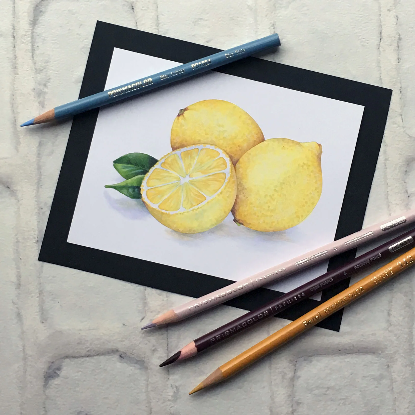 "Lemon Zest" a class on Realistic Yellows