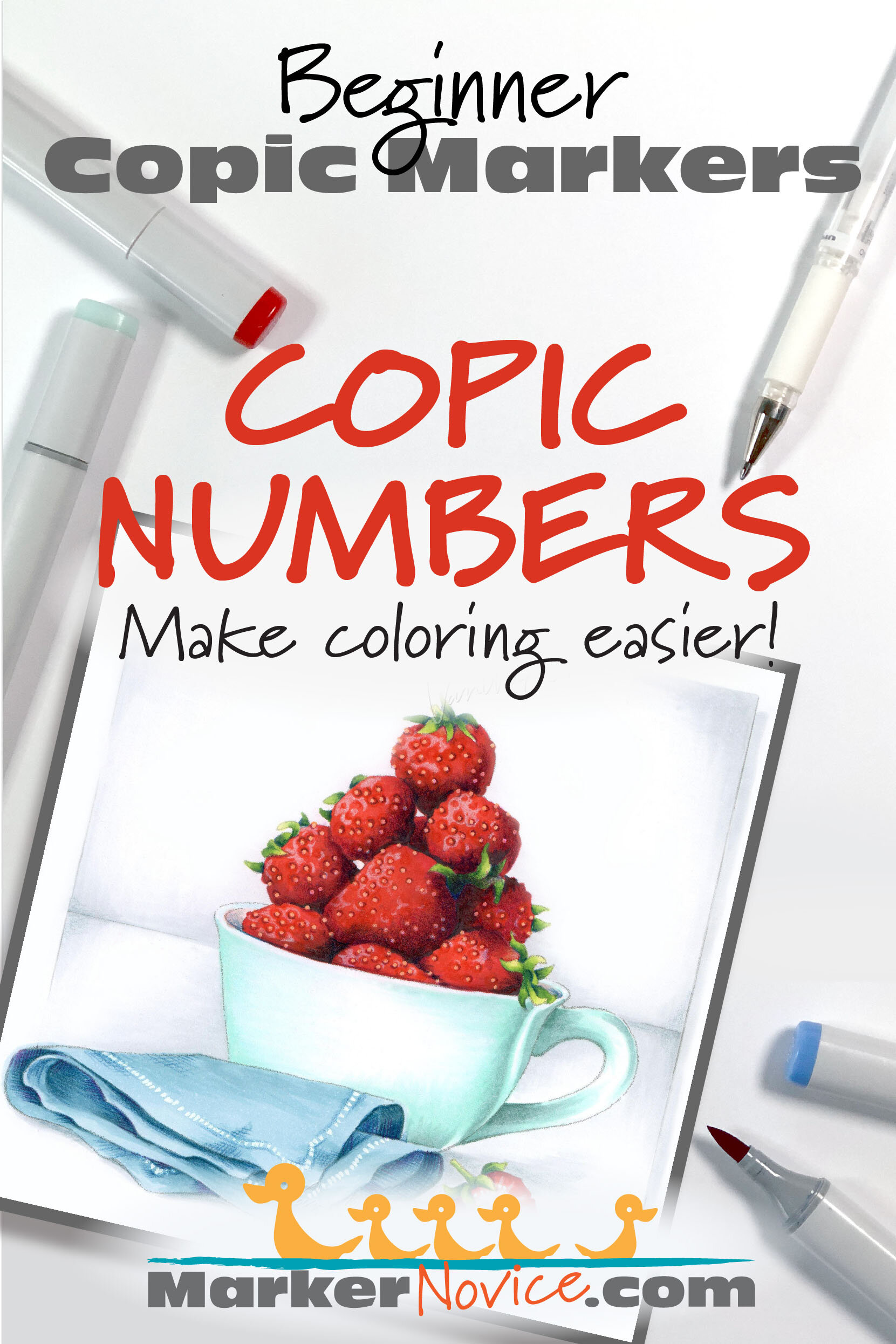 Understanding The Copic Marker Letter/Number System, And How I