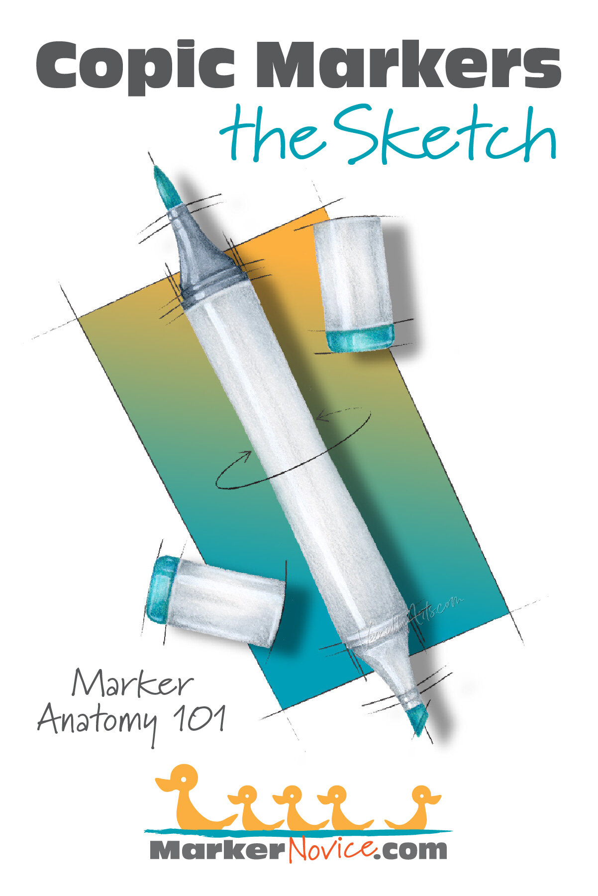 How to refill a Copic Sketch Marker 