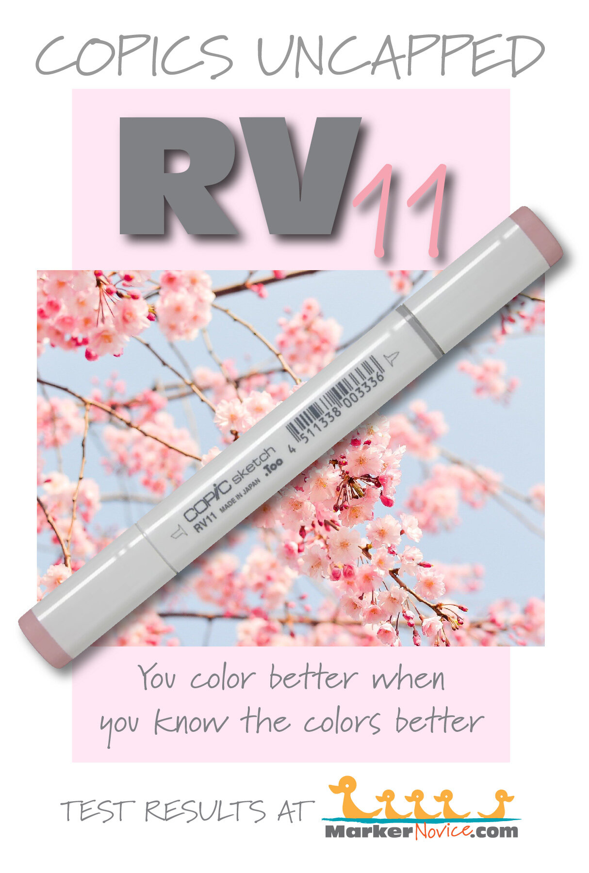 .Too Copic Sketch Premium Artist Markers Pens Chromatic Color RV Red Violet 