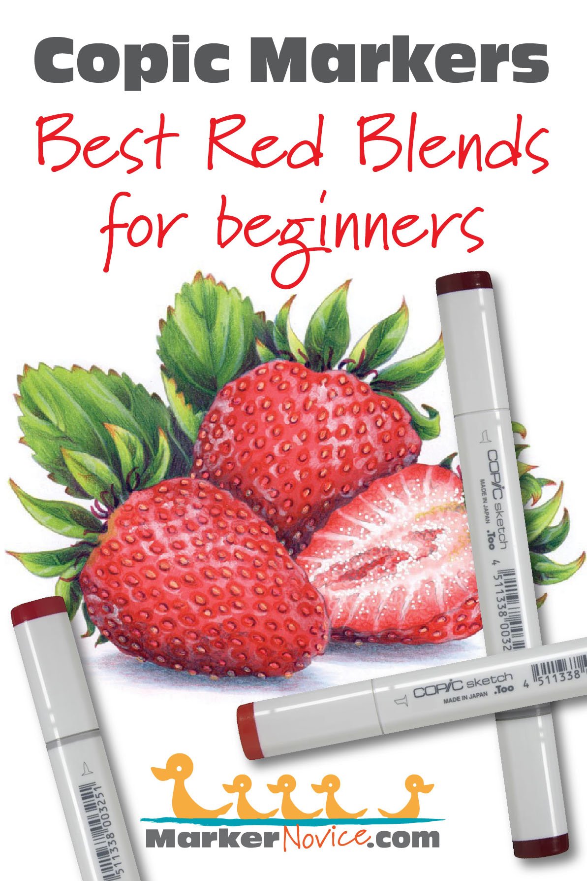 Best Red Blending Combination for Copic Marker Beginners: Tips