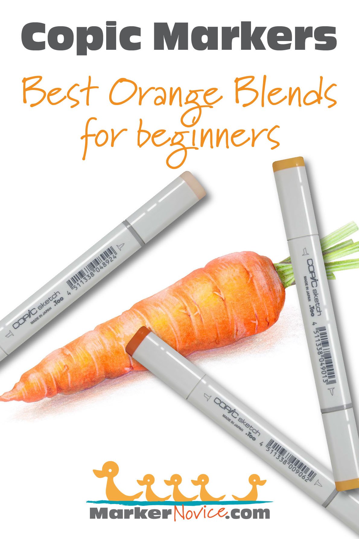 Best Orange Blending Combinations for Copic Marker Beginners: Tips from 4  Instructors — Marker Novice