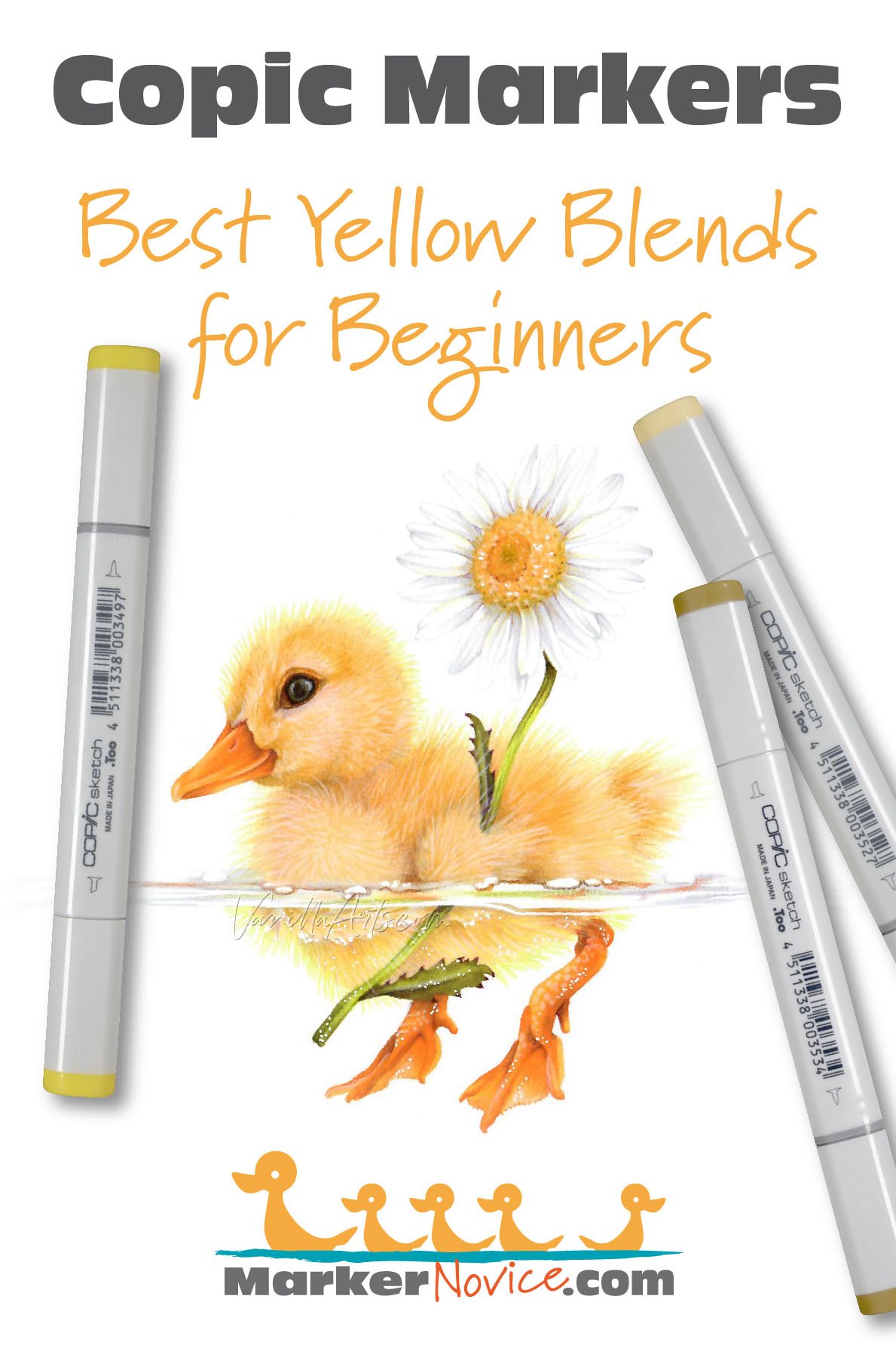 Best Yellow Blending Combinations for Copic Marker Beginners: Tips