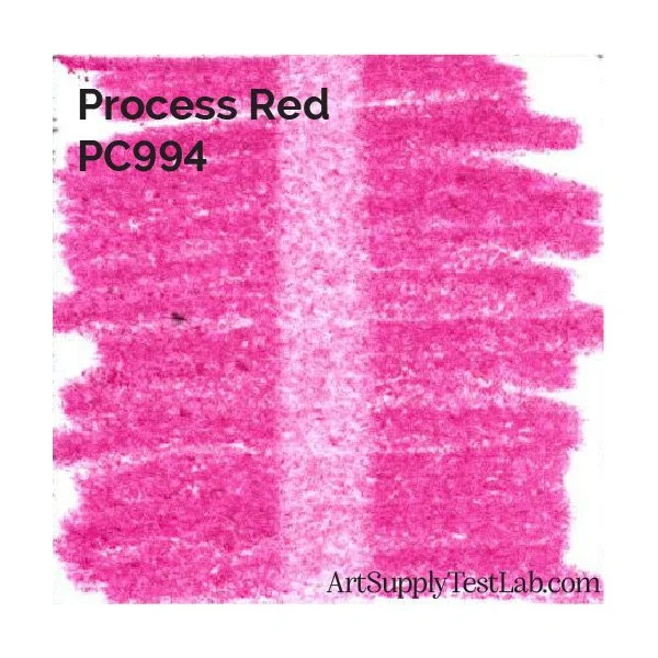 We tried erasing Process Red 994 with limited success.