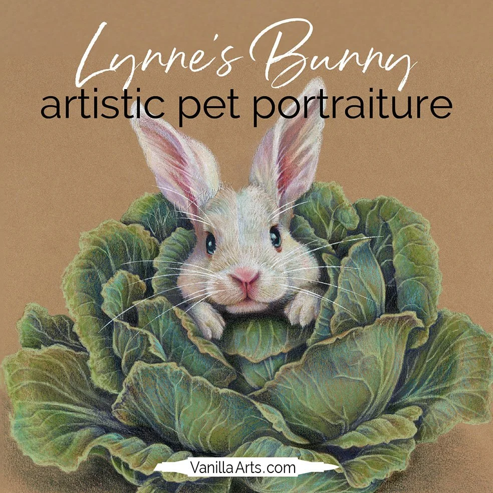“Lynne’s Bunny”, a ColorWonk.com lesson in pet portraiture.