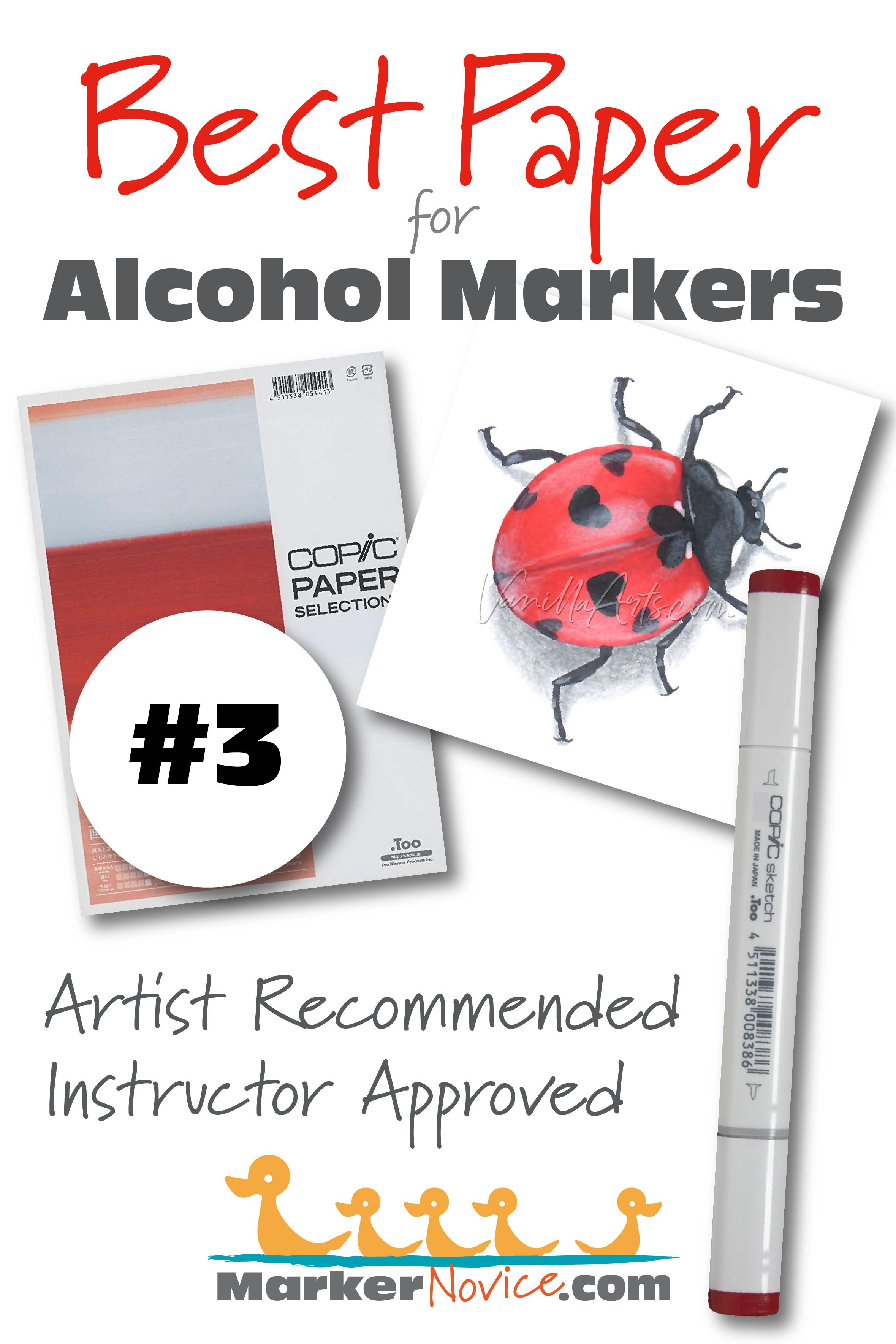 The best sketchbooks for alcohol markers? Here they are!