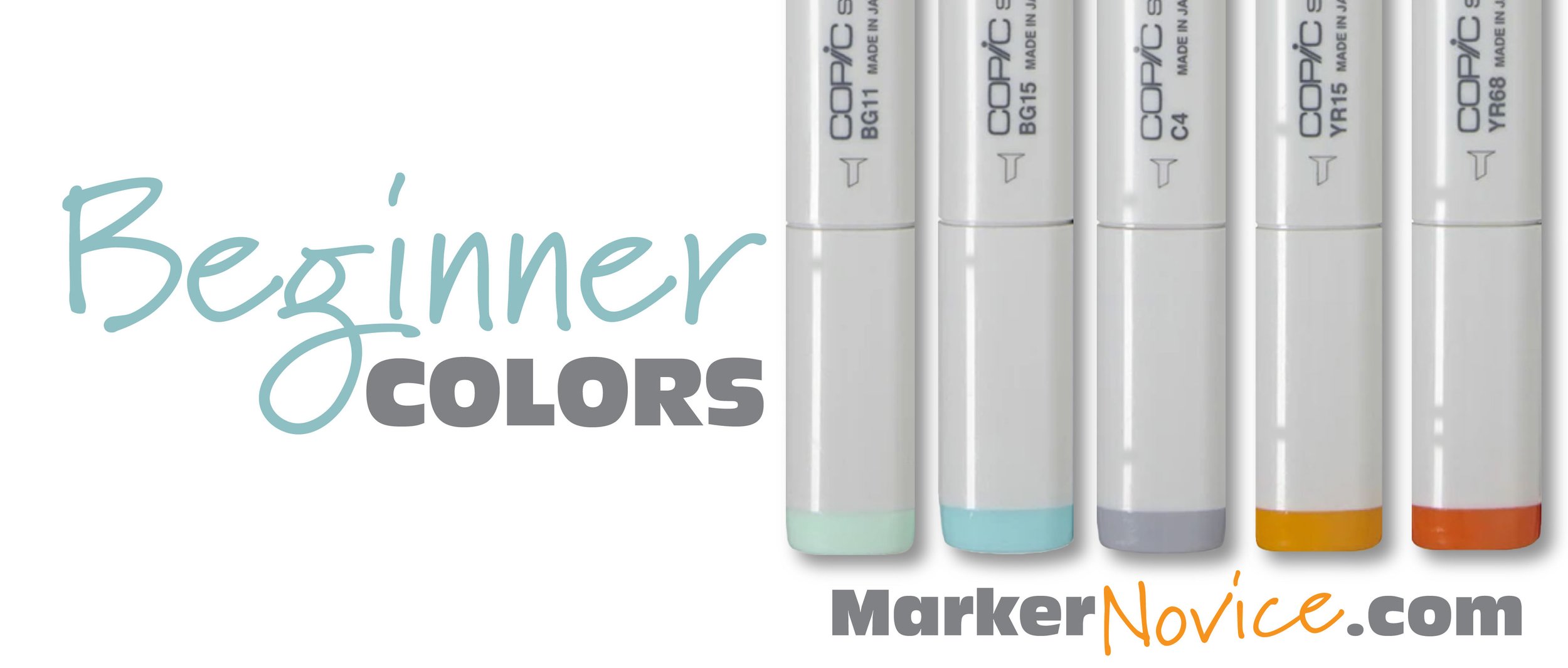 Best Copic Marker Colors for Beginners- Tips from experienced instructors —  Marker Novice