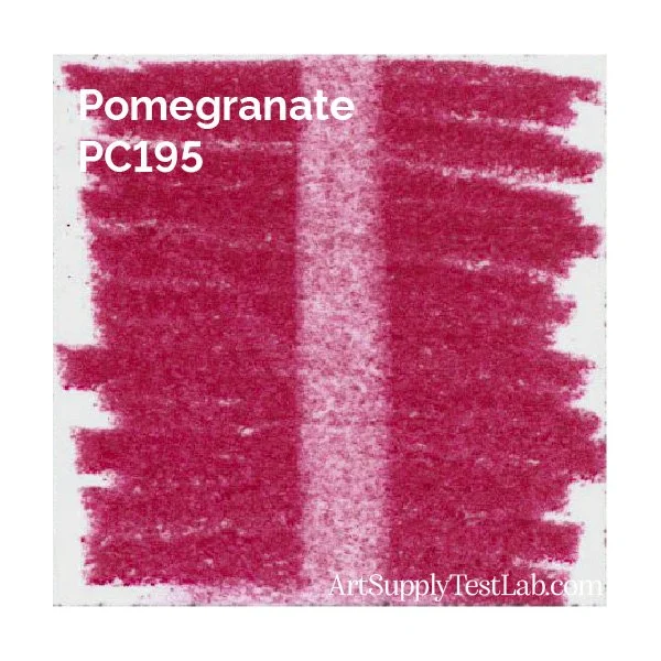 We tried erasing Pomegranate 195 with limited success.