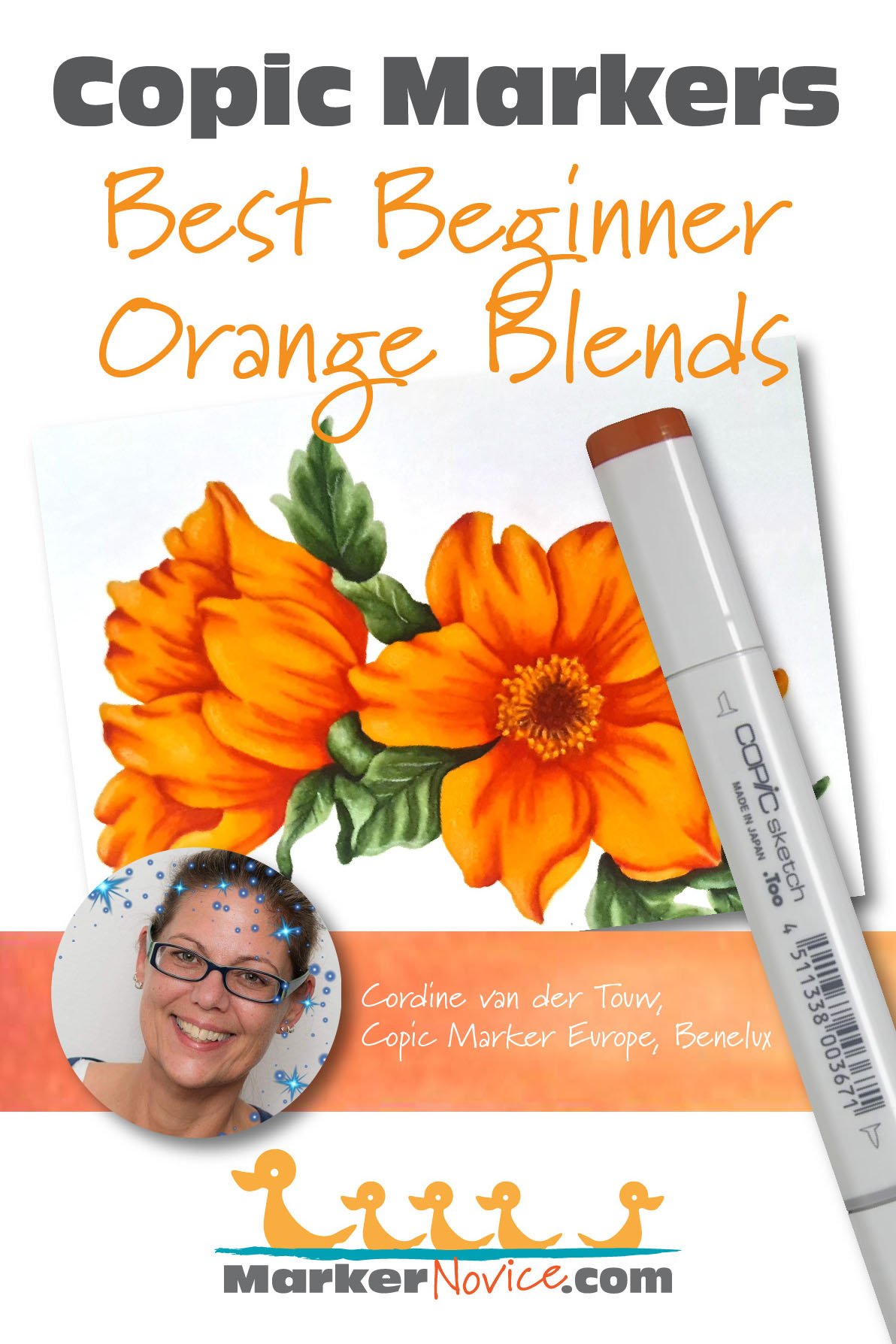 Best Orange Blending Combinations for Copic Marker Beginners: Tips