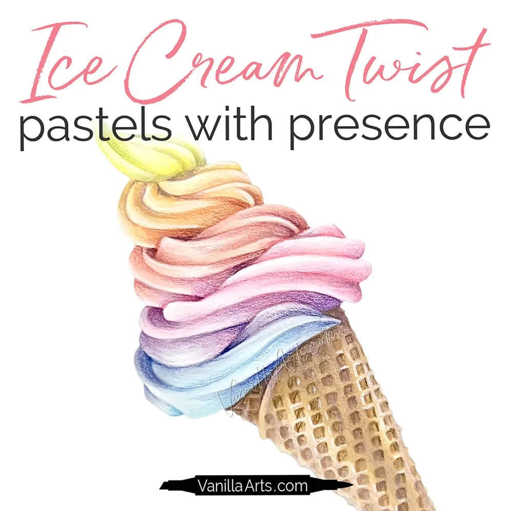 Cream Twist”, a ColorWonk.com lesson in shading pastel colors.