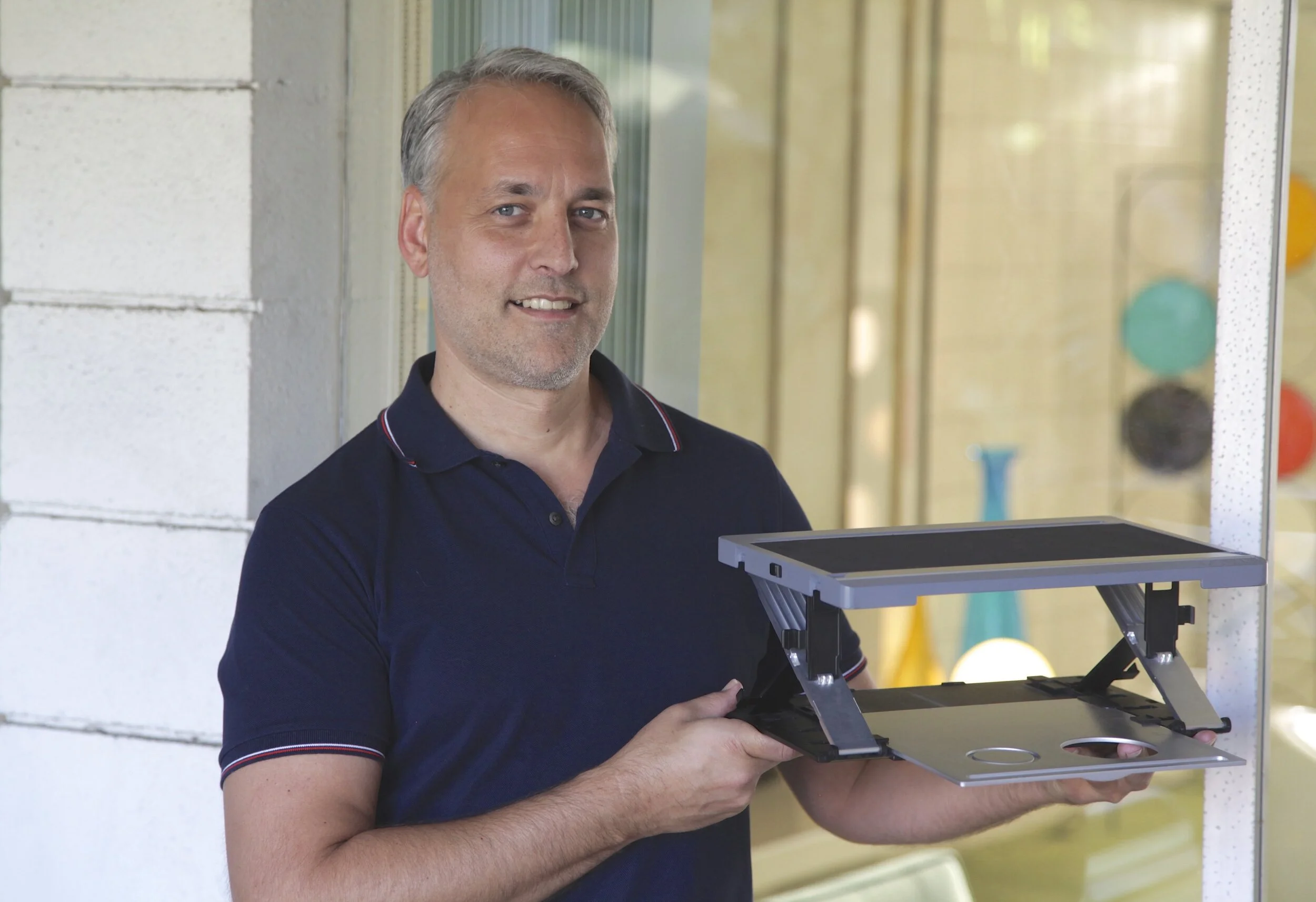 Norman Korpi Holds A-STAND