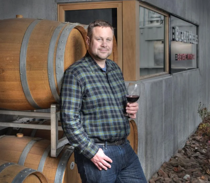Ross Wise at Black Hills Estate Winery - Lionel Trudel Photo.