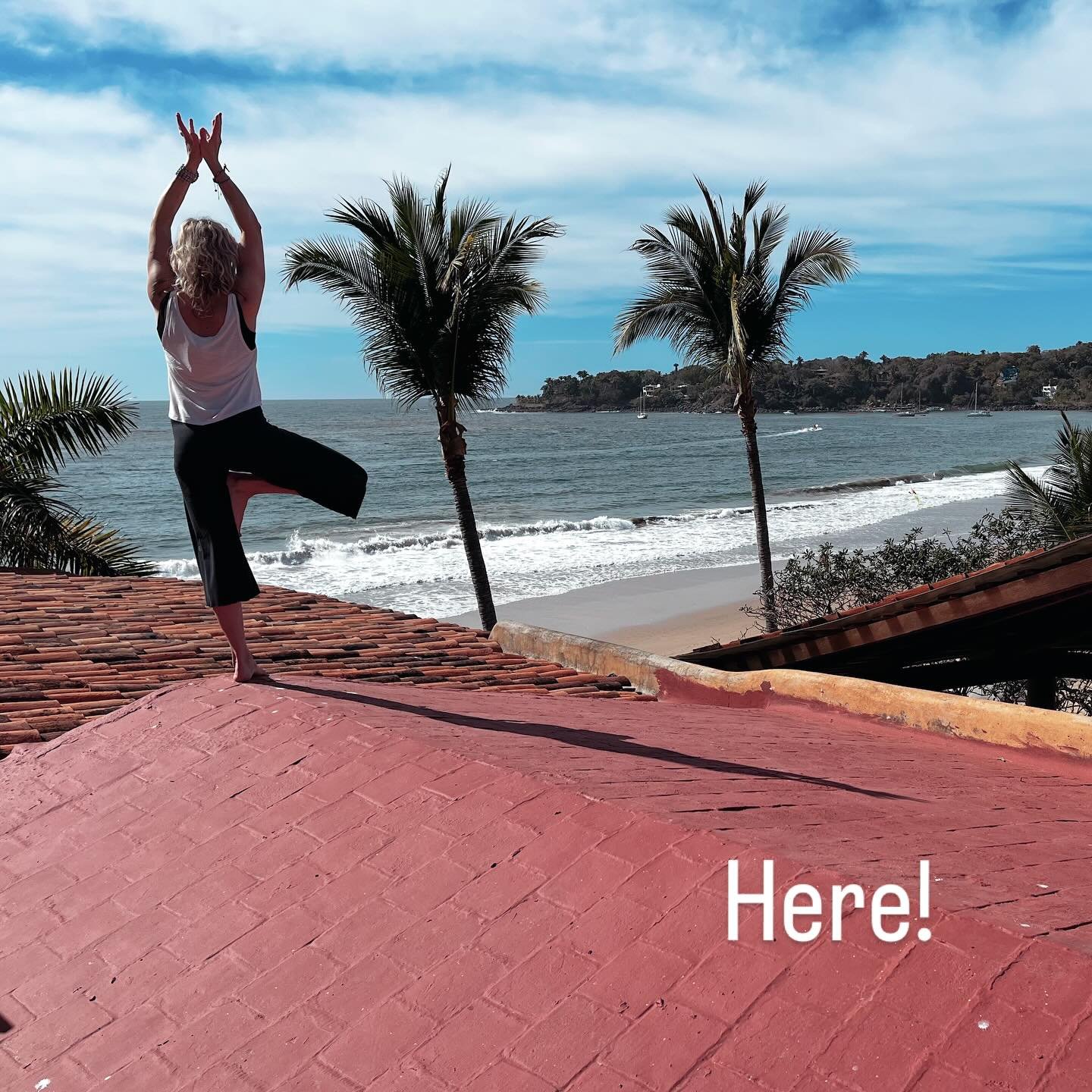 Ocean breezes ~ palm trees ~ sandy beach. 
.
Arrived and welcoming my students to this year&rsquo;s Heart and Soul retreat. 
.
#mexico #mardejade #yoga #yogaretreat #yogagetaway #sunshine #palmtrees #magic
