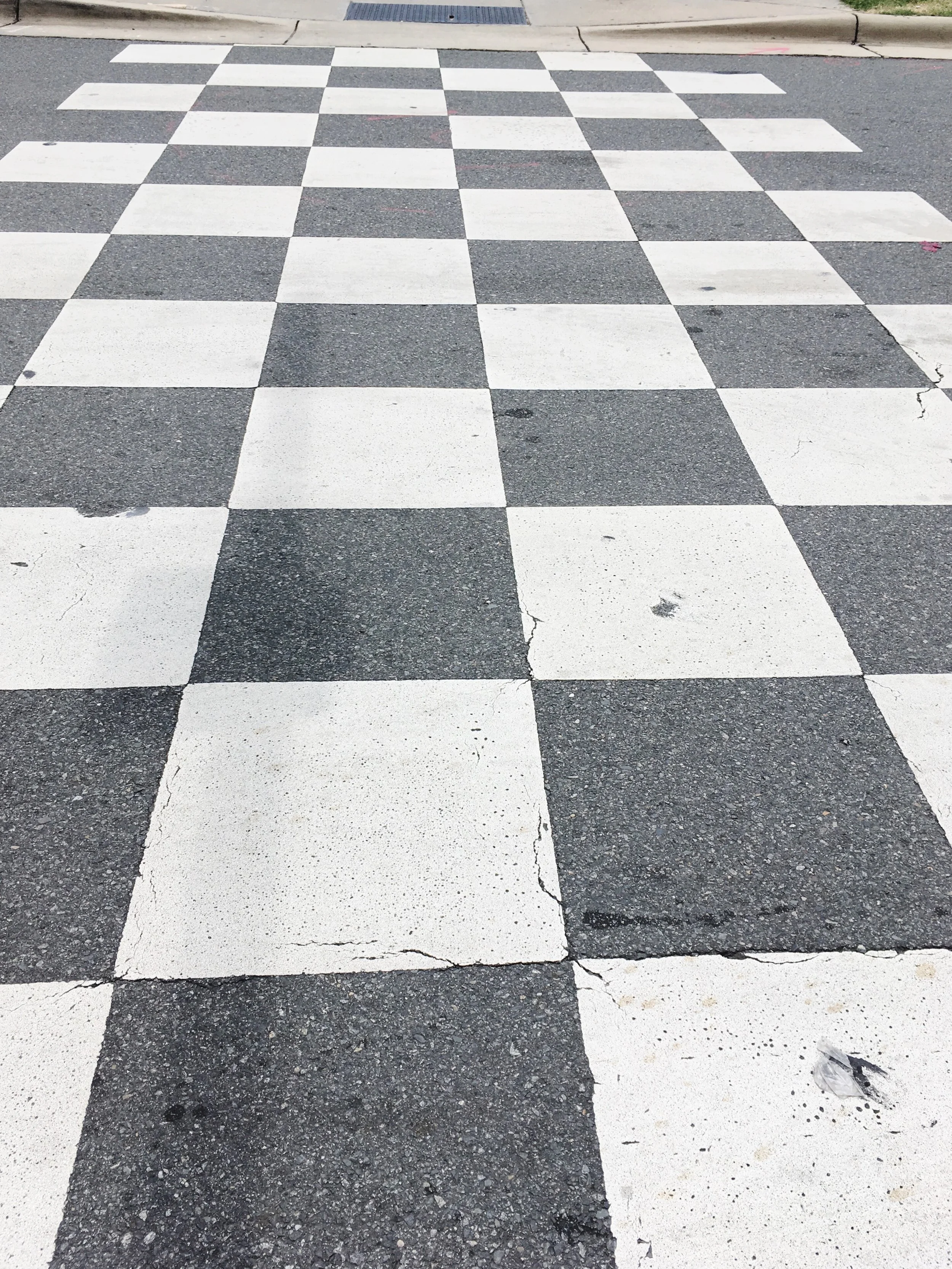 crosswalk to nascar hall of fame