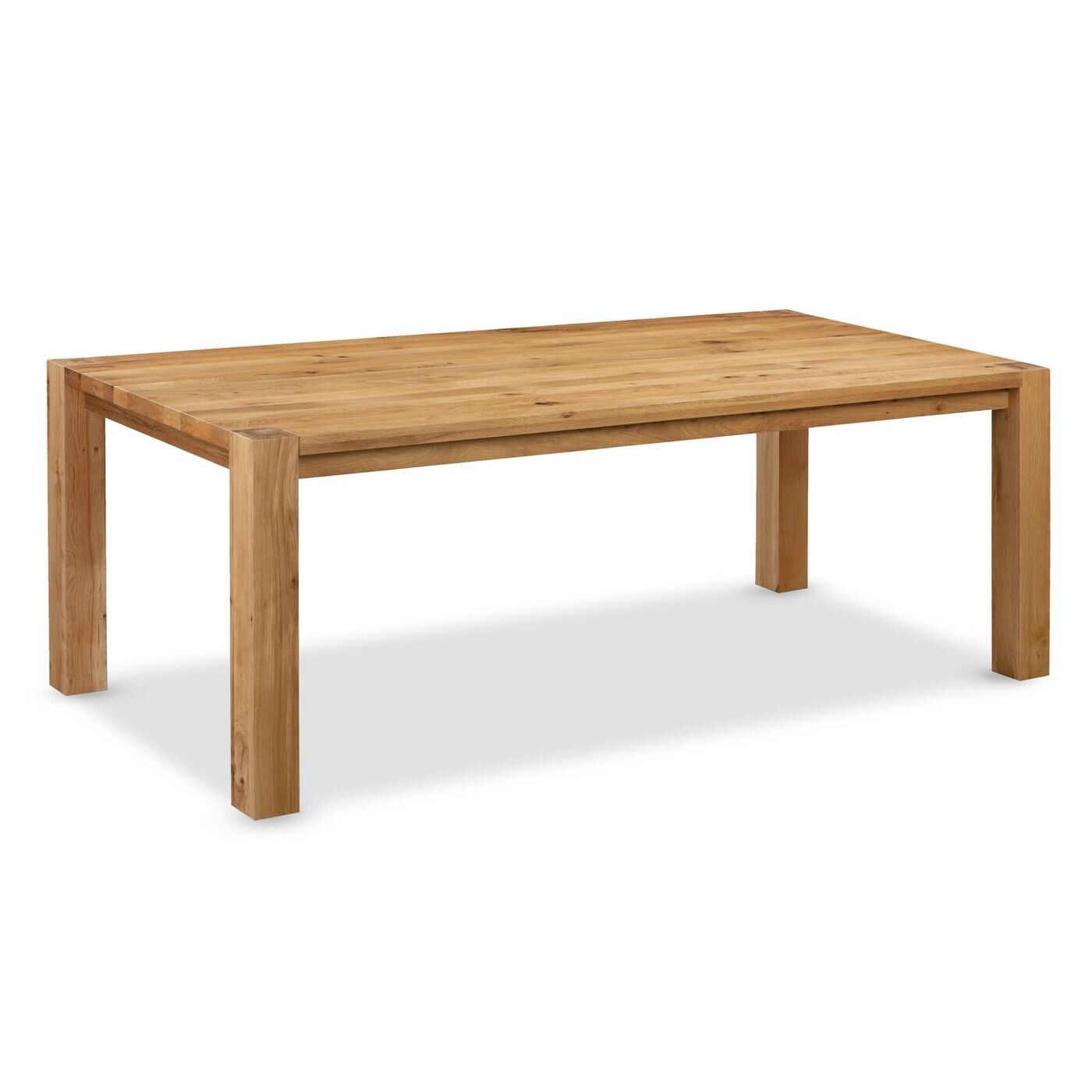 oak extended dining table
