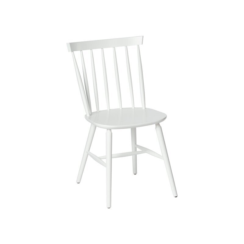 solid wood windsor back dining chair