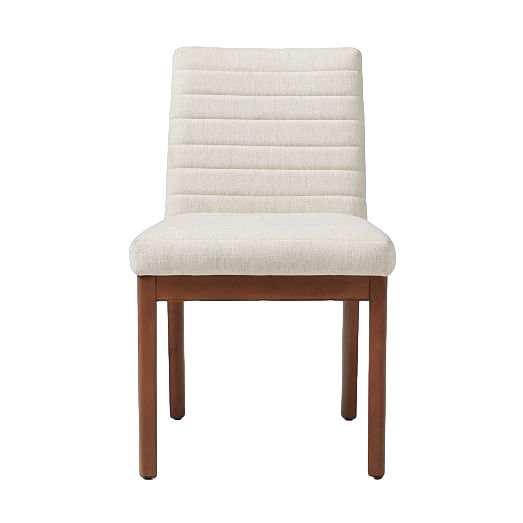 low back upholstered dining chair