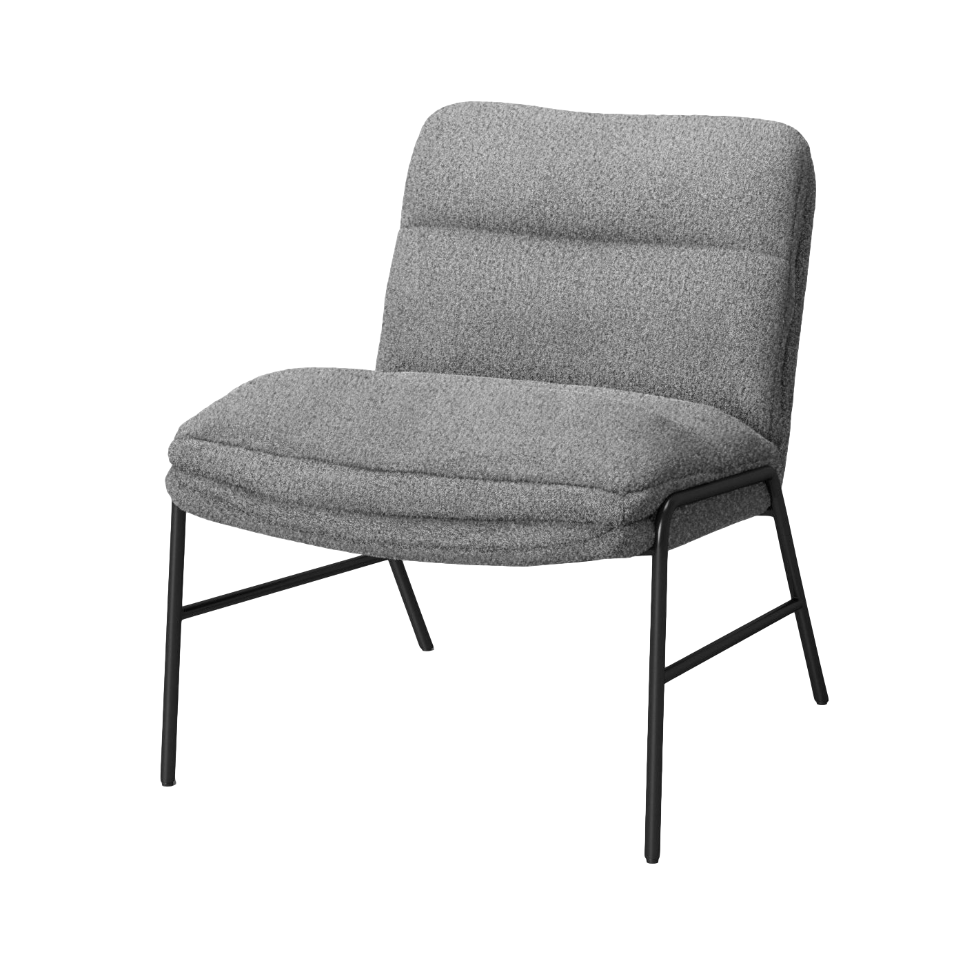 grey slipper chair