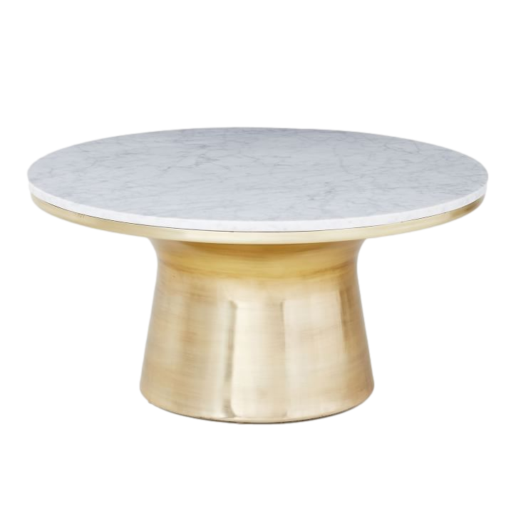 marble topped coffee table
