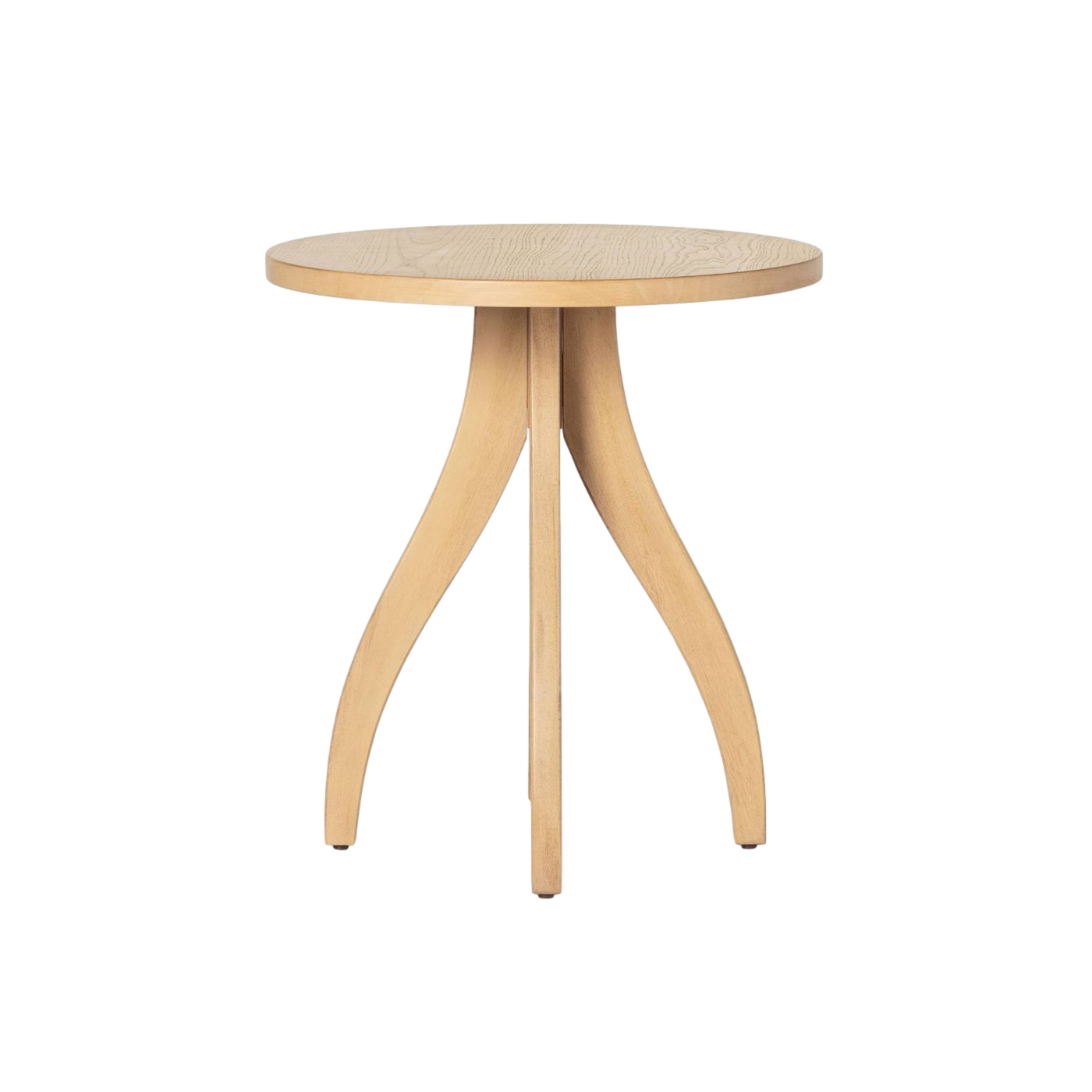 curved leg accent table