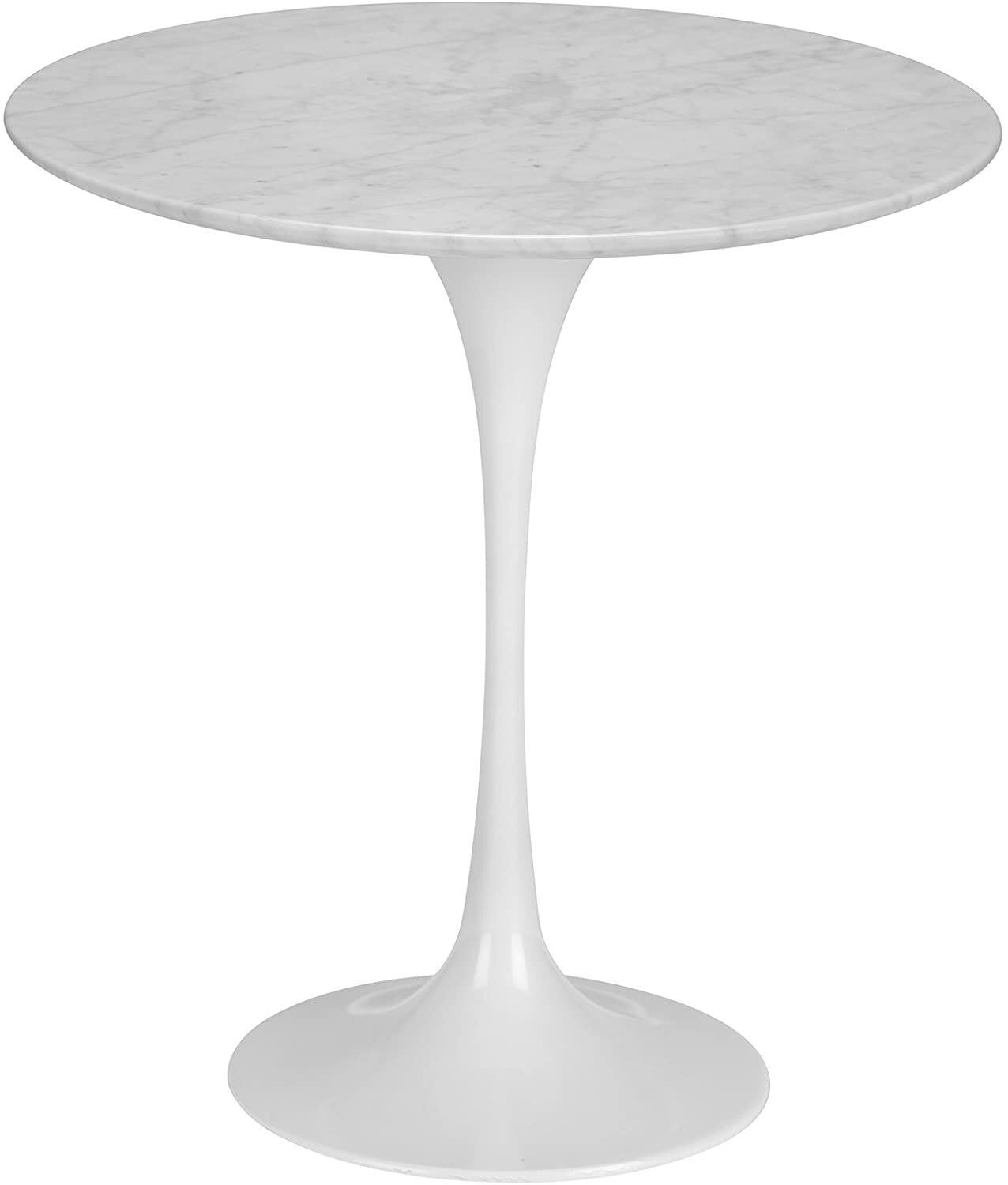 marble tulip side table