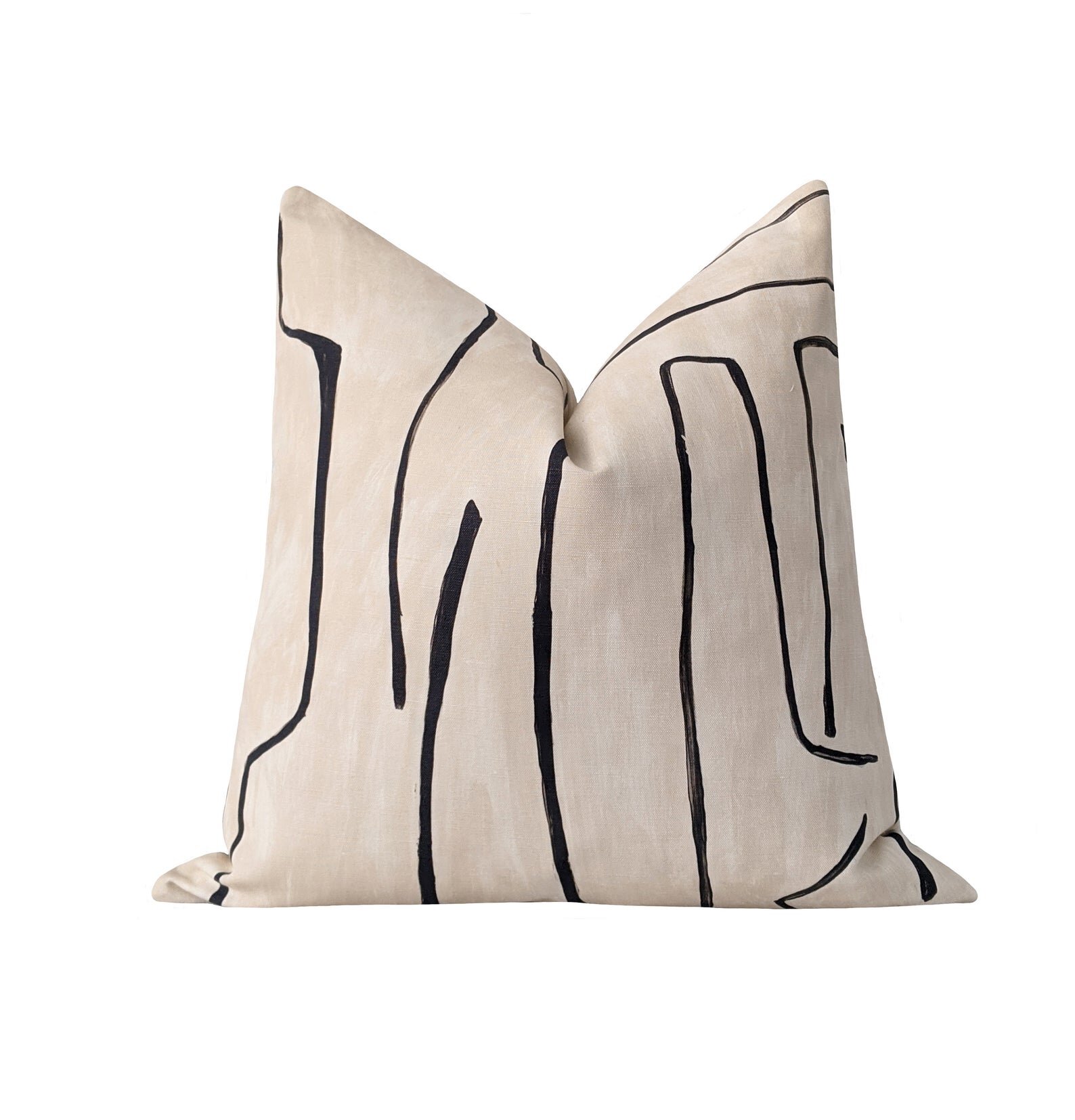 abstract pillow cover