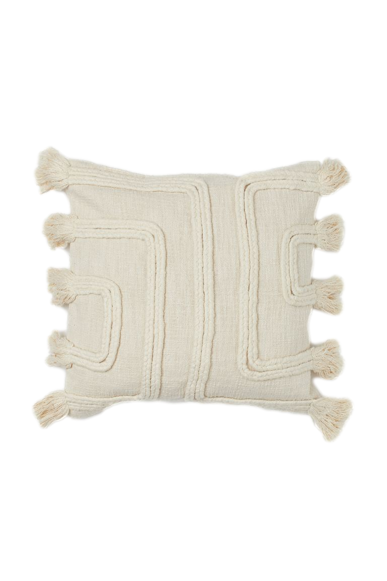 tassel pillow cover