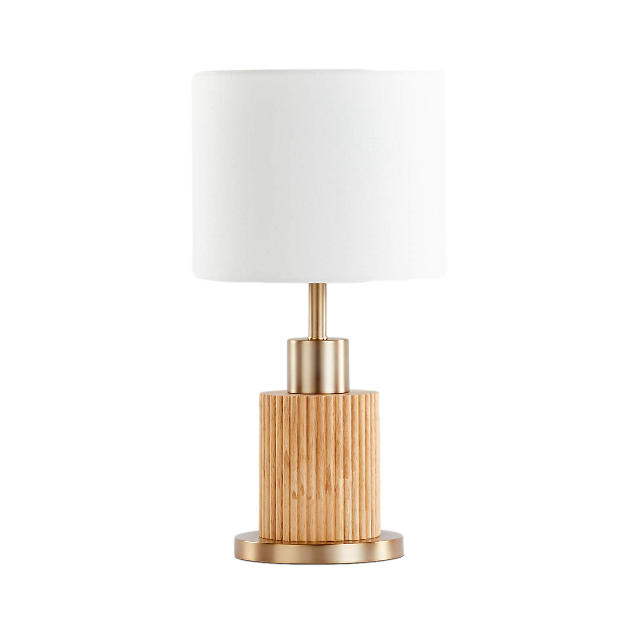 fluted table lamp
