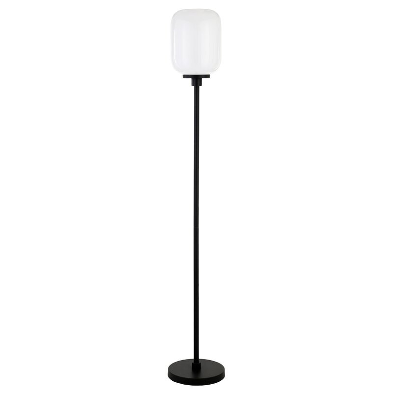 elisa black floor lamp