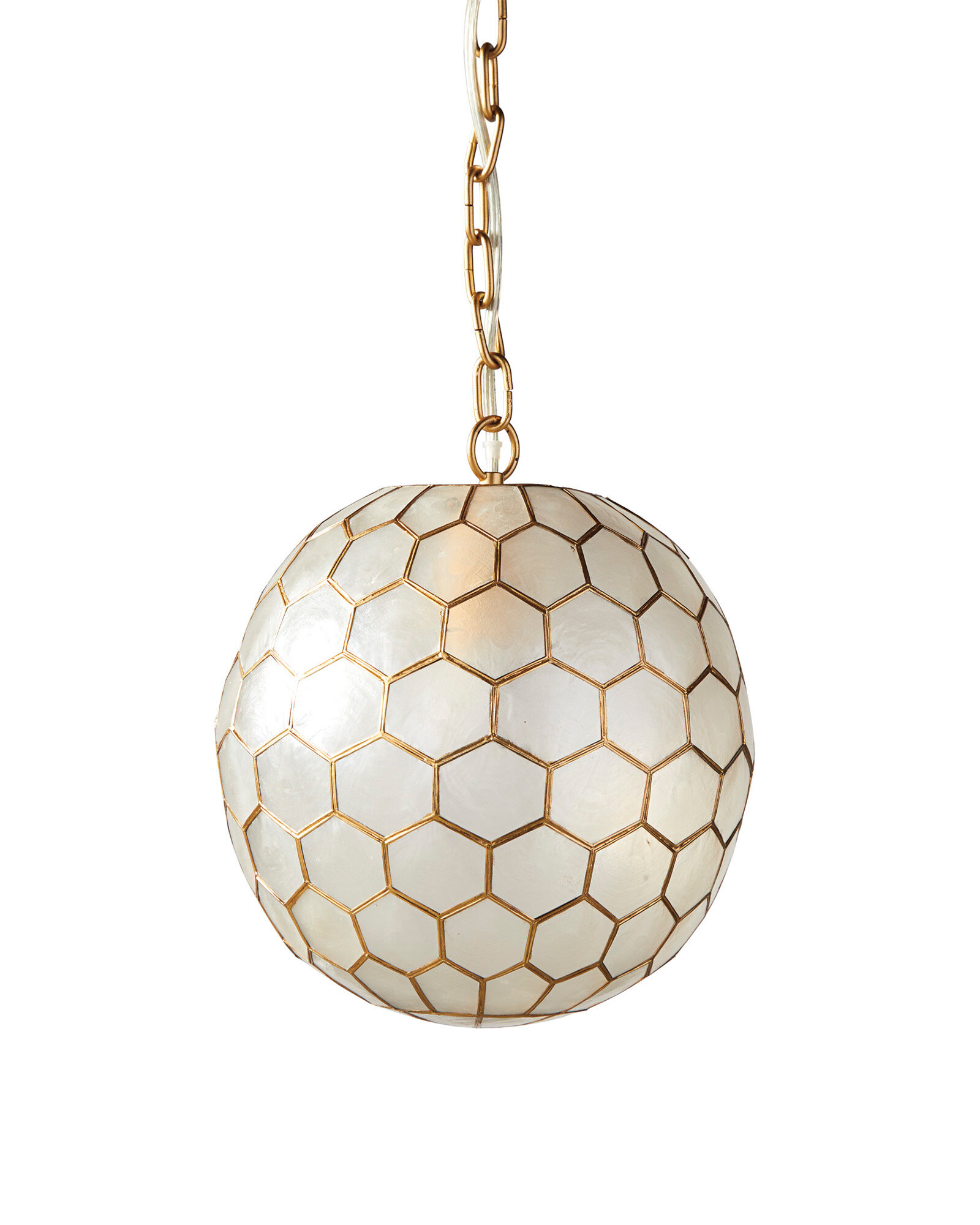 honeycomb chandelier