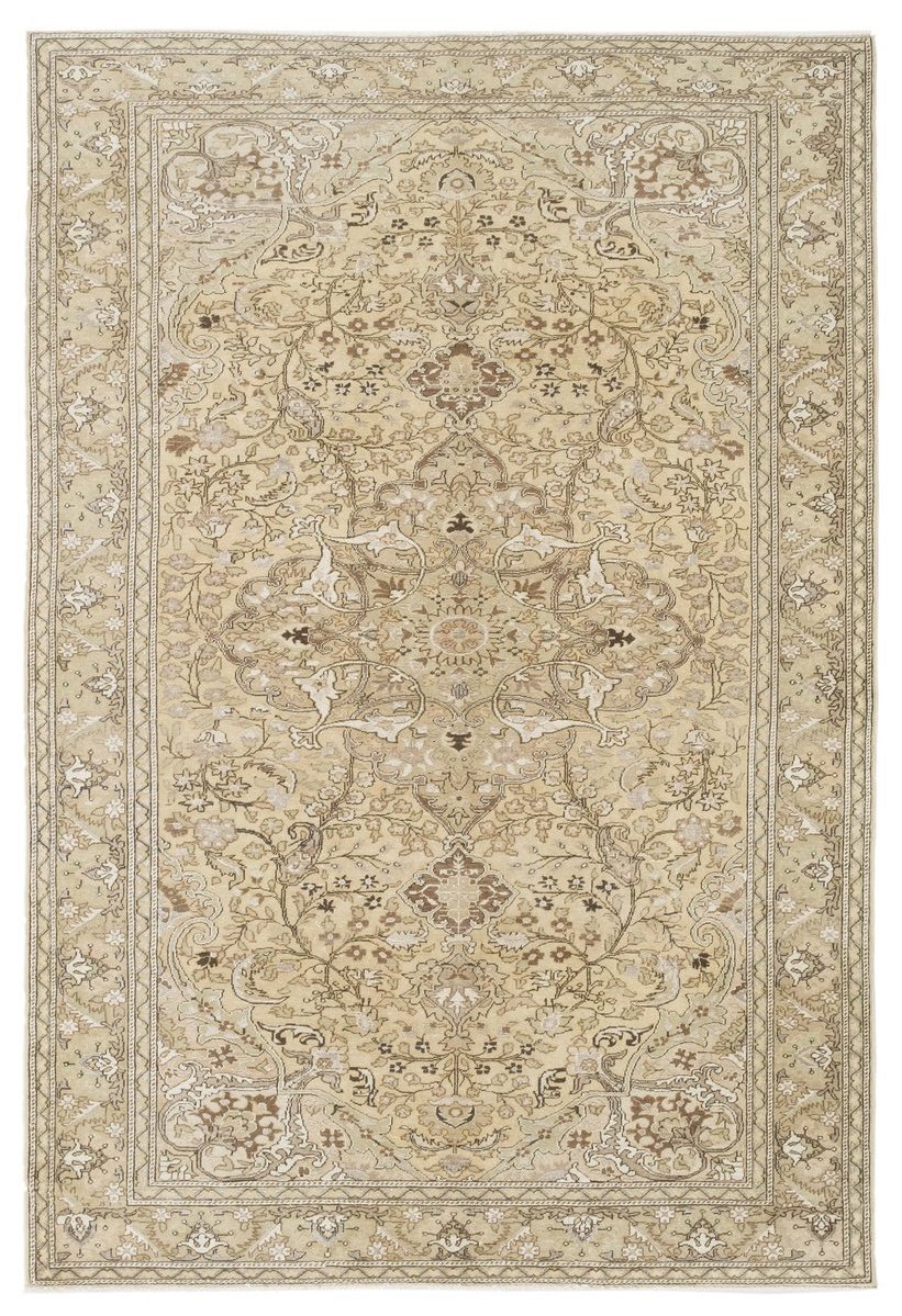 grey vintage persian rug