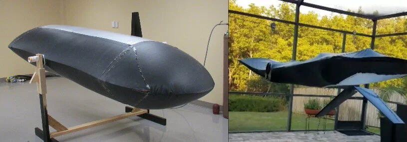 HyALTA Prototype in LTA and Flying Wing configurations.