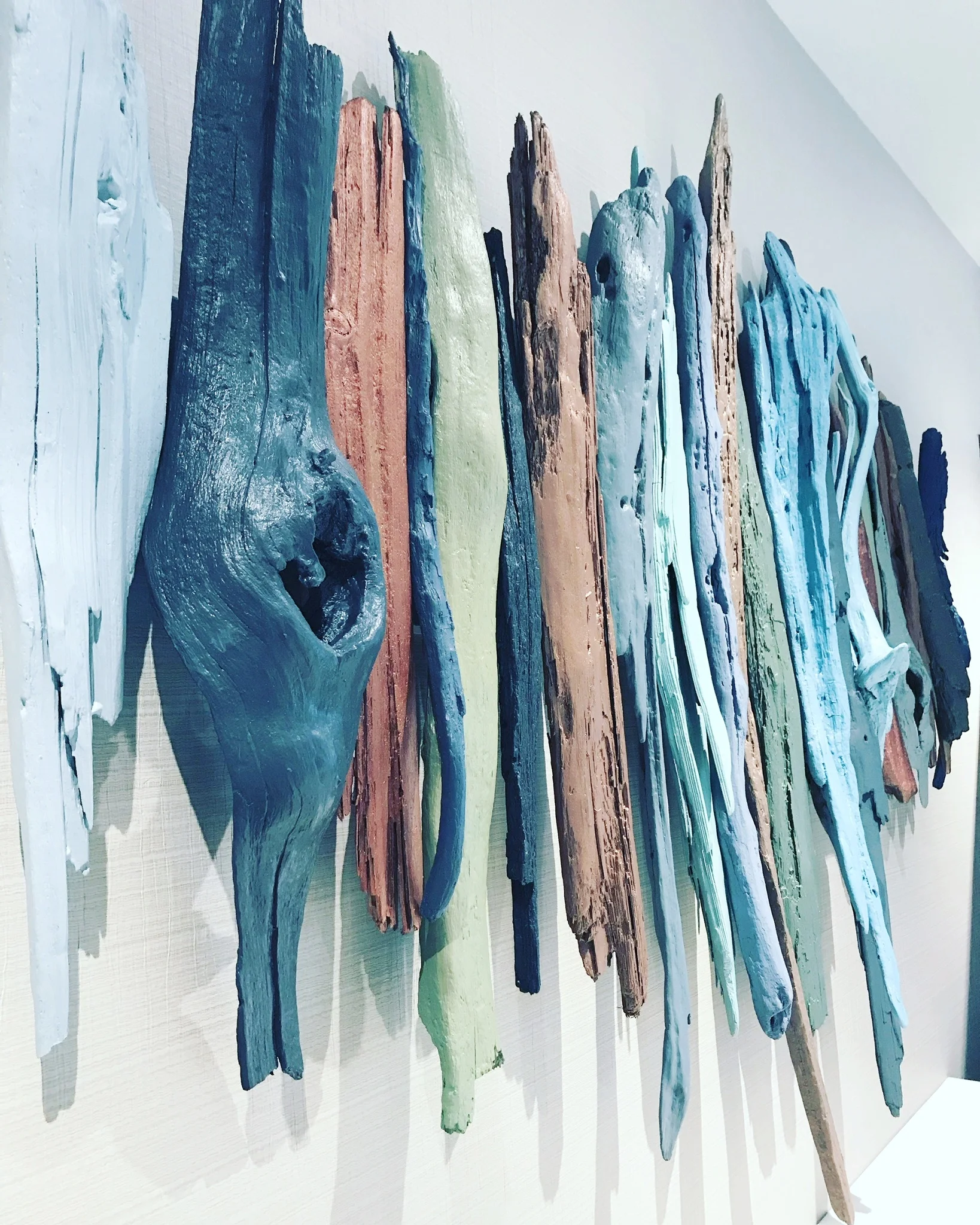 business center | custom driftwood art piece