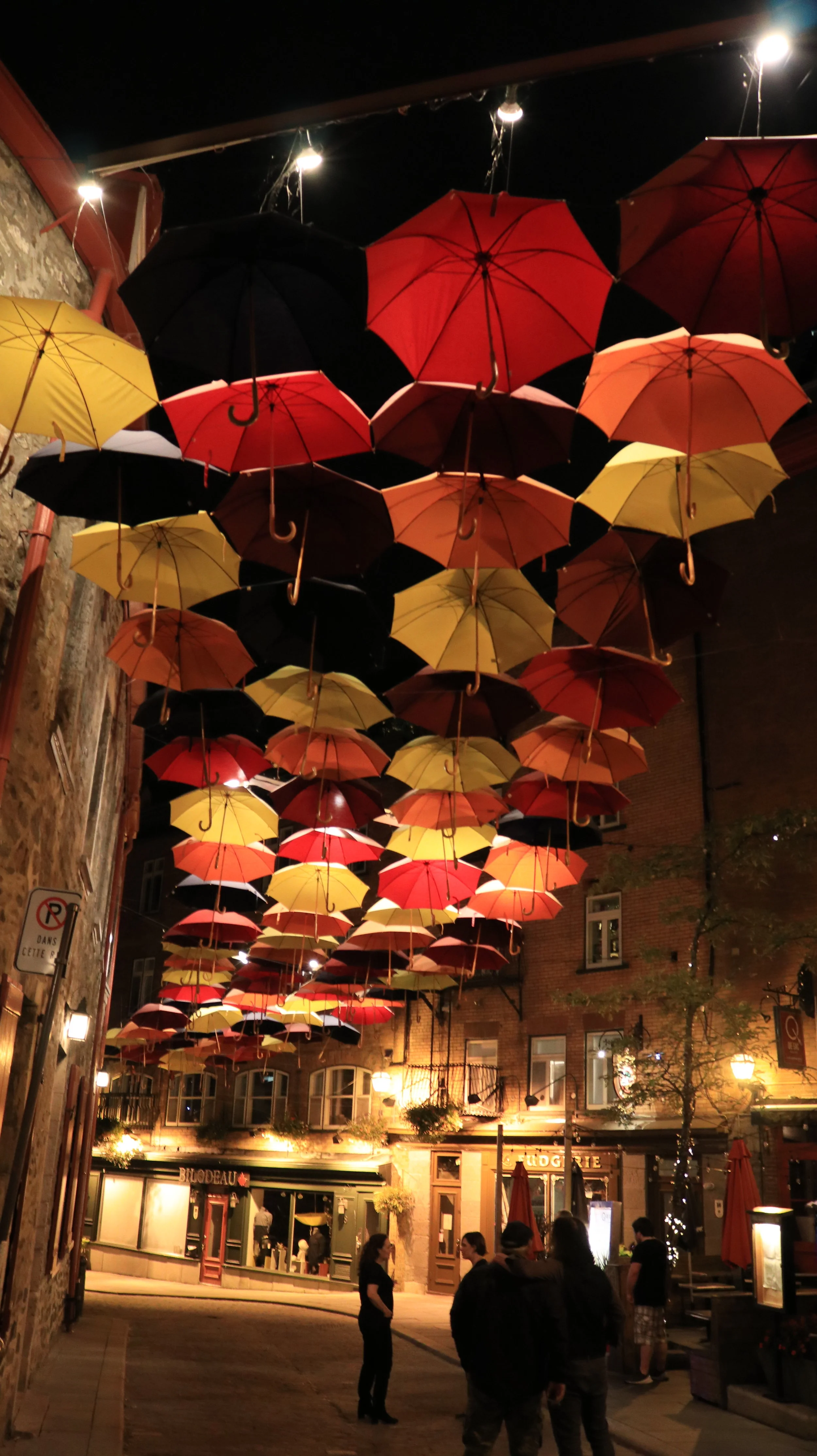 Quebec City Umbrellas