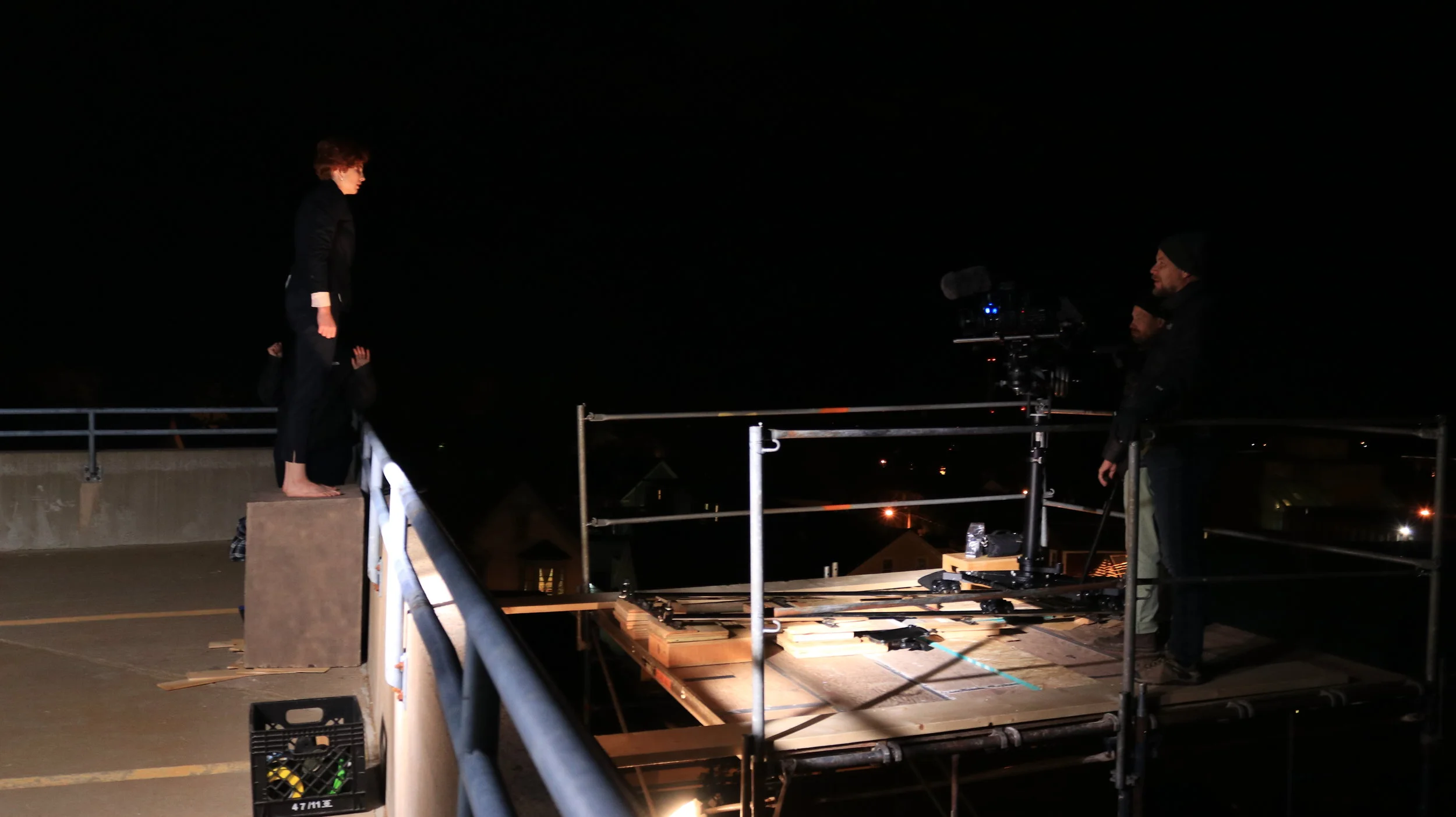 Brian Filming Kristen