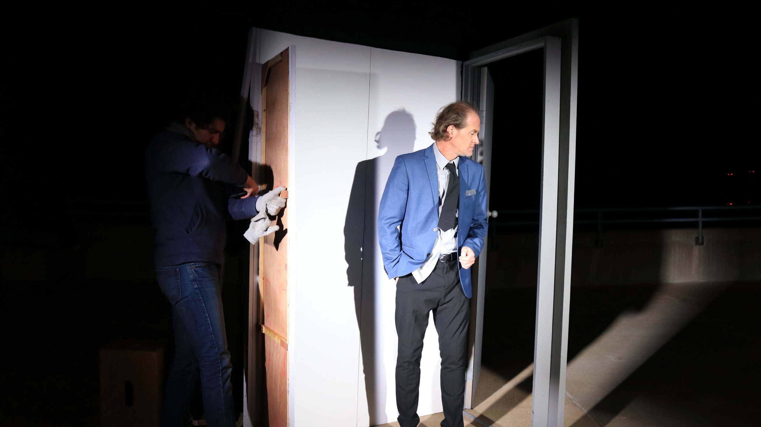 Dennis Awaiting His Cue