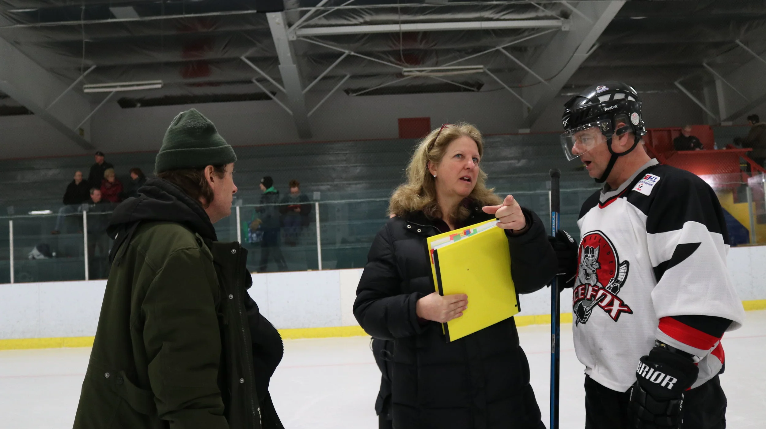 Susan Rodgers giving direction.