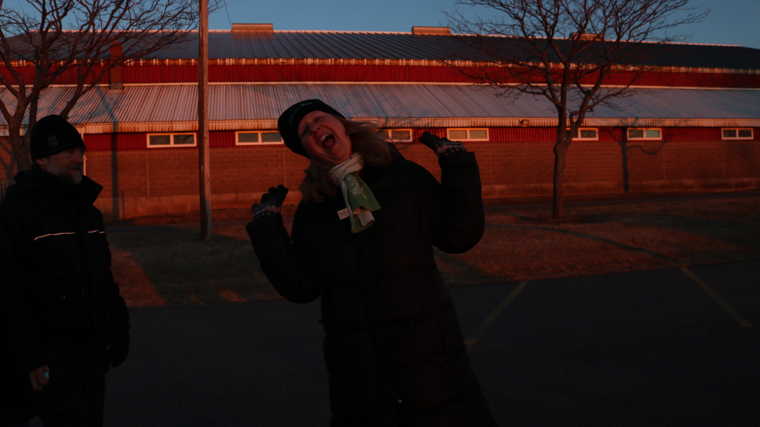 Losing the light but feelin' fine.