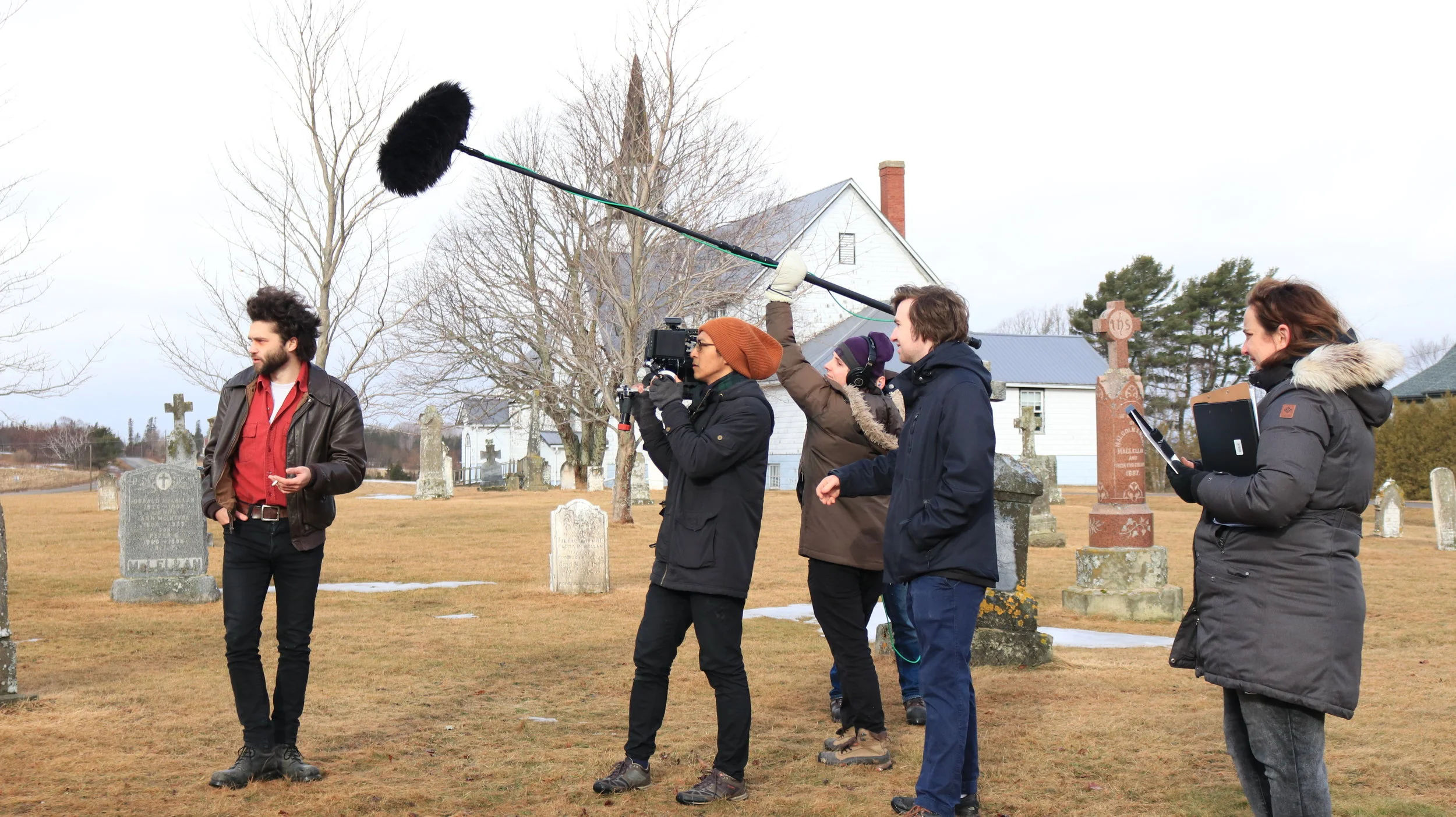 Crew films JD (Ryan McCarvill)