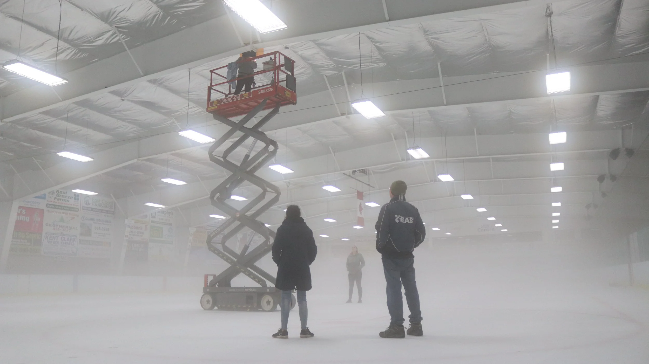 12. Chelsea on Forklift, Angle 2.JPG