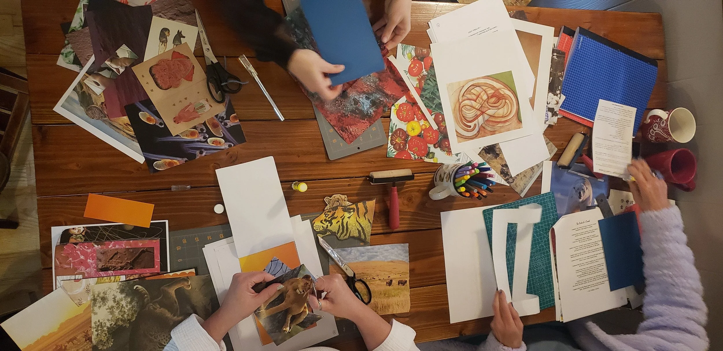 Mind Body &amp; SoulCollage® with Raynsong &amp; Angela