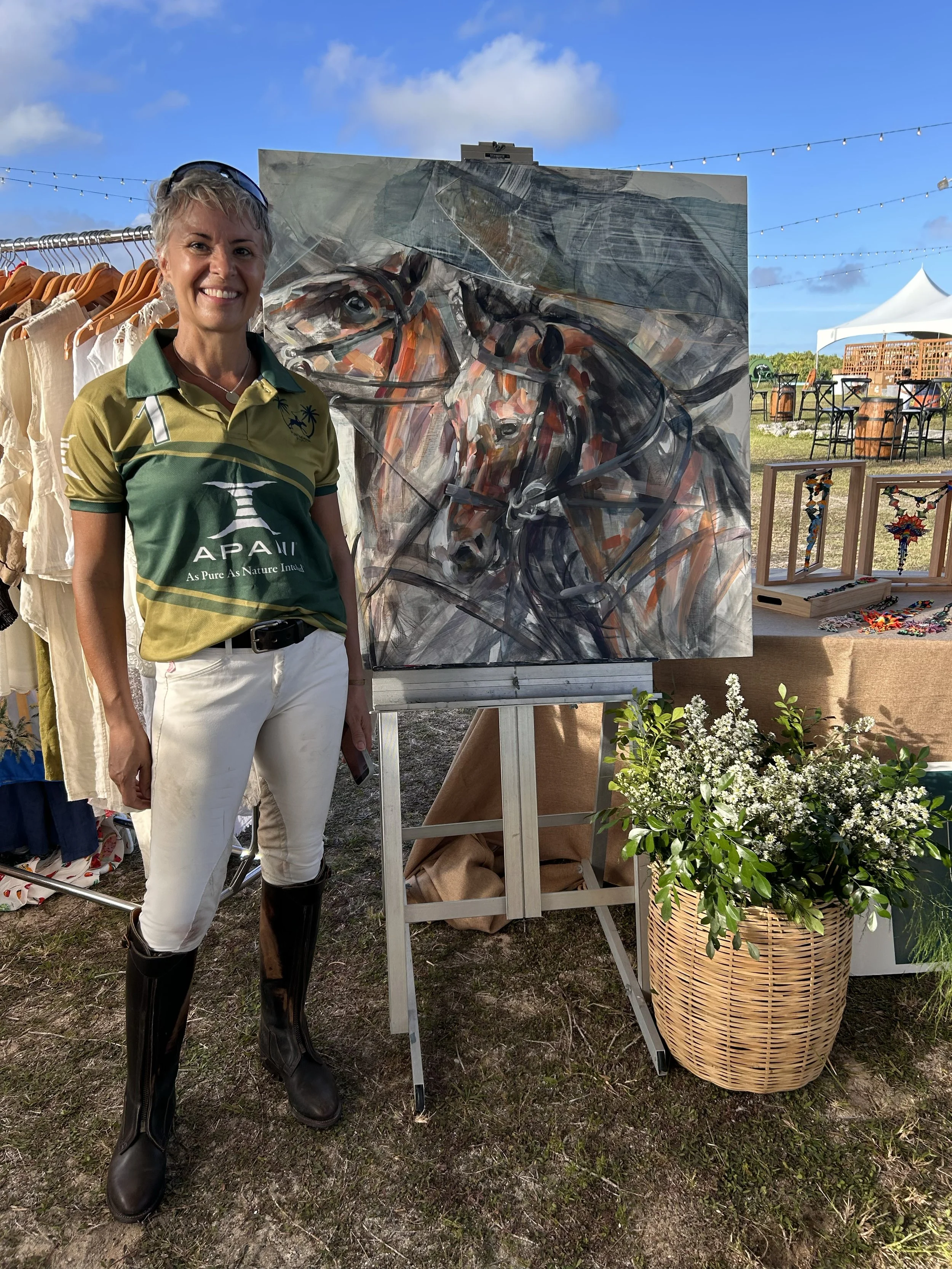 Number 1 on the Apani Experience team, Ladies 3rd International Cup