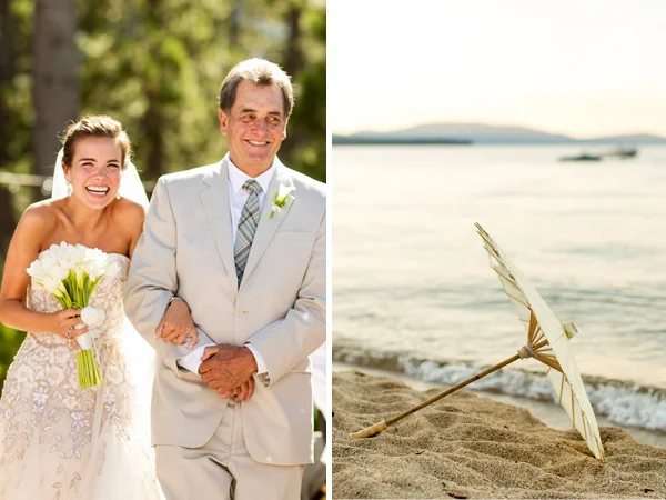 Lake Tahoe Wedding in Rubicon Bay with One Fine Day Events & Mike Larson Photography