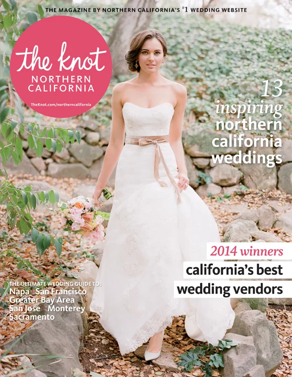 Lake Tahoe wedding featured in the Knot Magazine